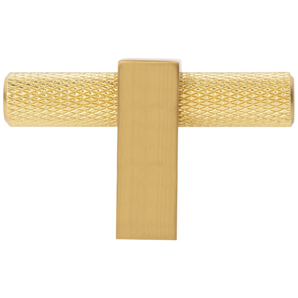 Hardware Resources 2-3/8" Overall Length Satin Nickel Larkin Knurled "T" Knob