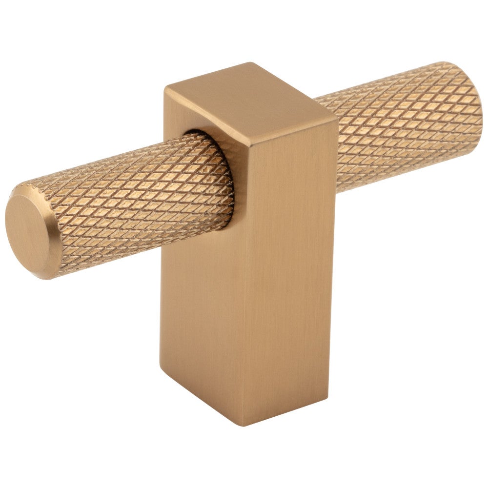 Hardware Resources 2-3/8" Overall Length Satin Nickel Larkin Knurled "T" Knob