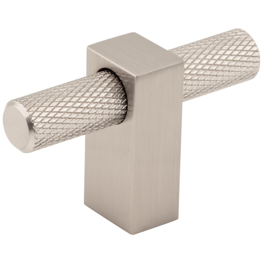 Hardware Resources 2-3/8" Overall Length Satin Nickel Larkin Knurled "T" Knob