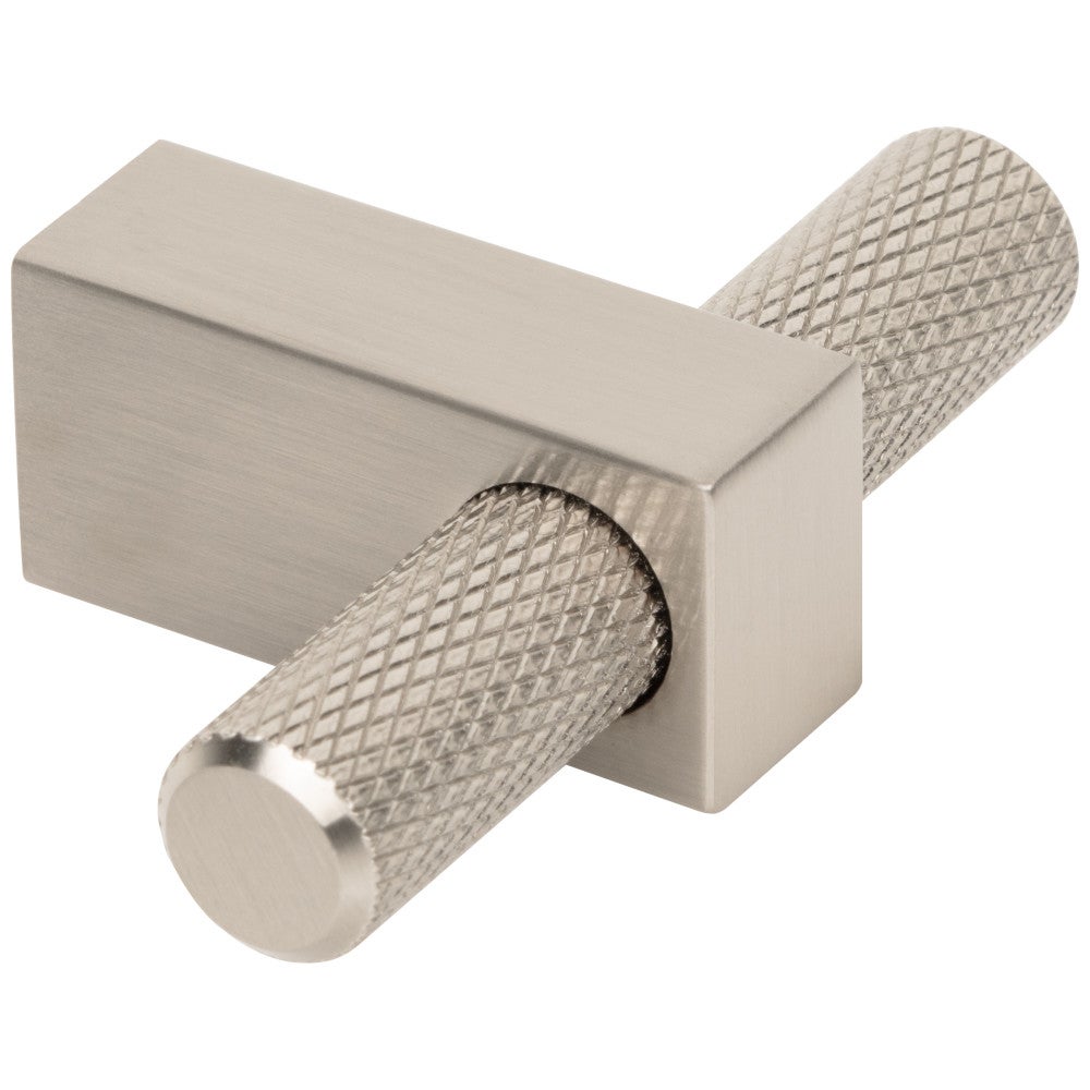 Hardware Resources 2-3/8" Overall Length Satin Nickel Larkin Knurled "T" Knob