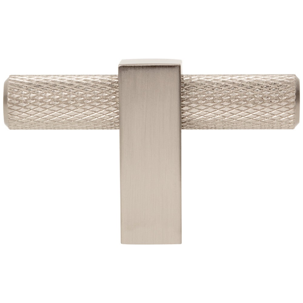 Hardware Resources 2-3/8" Overall Length Satin Nickel Larkin Knurled "T" Knob