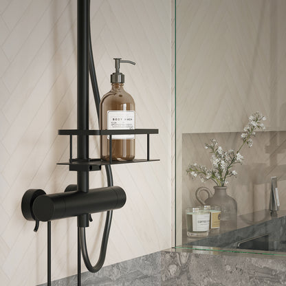 SIDELINE Basket for shower riser rail
