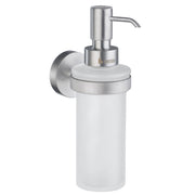 HOME - Holder with Glass Soap Dispenser in Frosted Glass