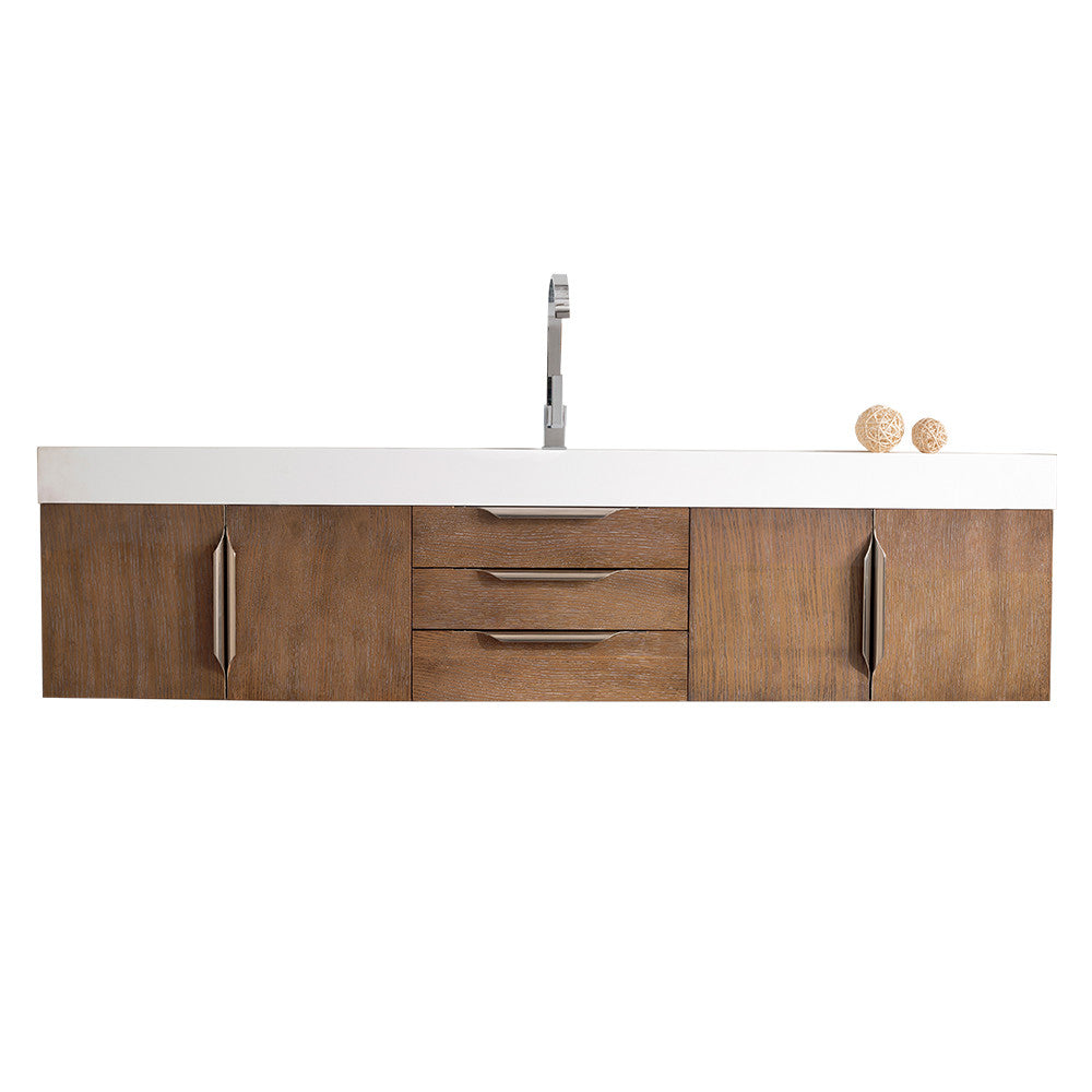 Columbia 72" Single Wall Mount Vanity Cabinet