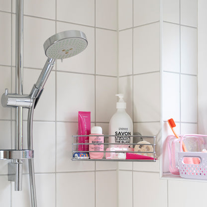 BESLAGSBODEN - Corner Shower Basket, Self-adhesive
