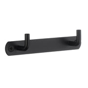 BESLAGSBODEN - Coat Rack, Double, Black Stainless Steel
