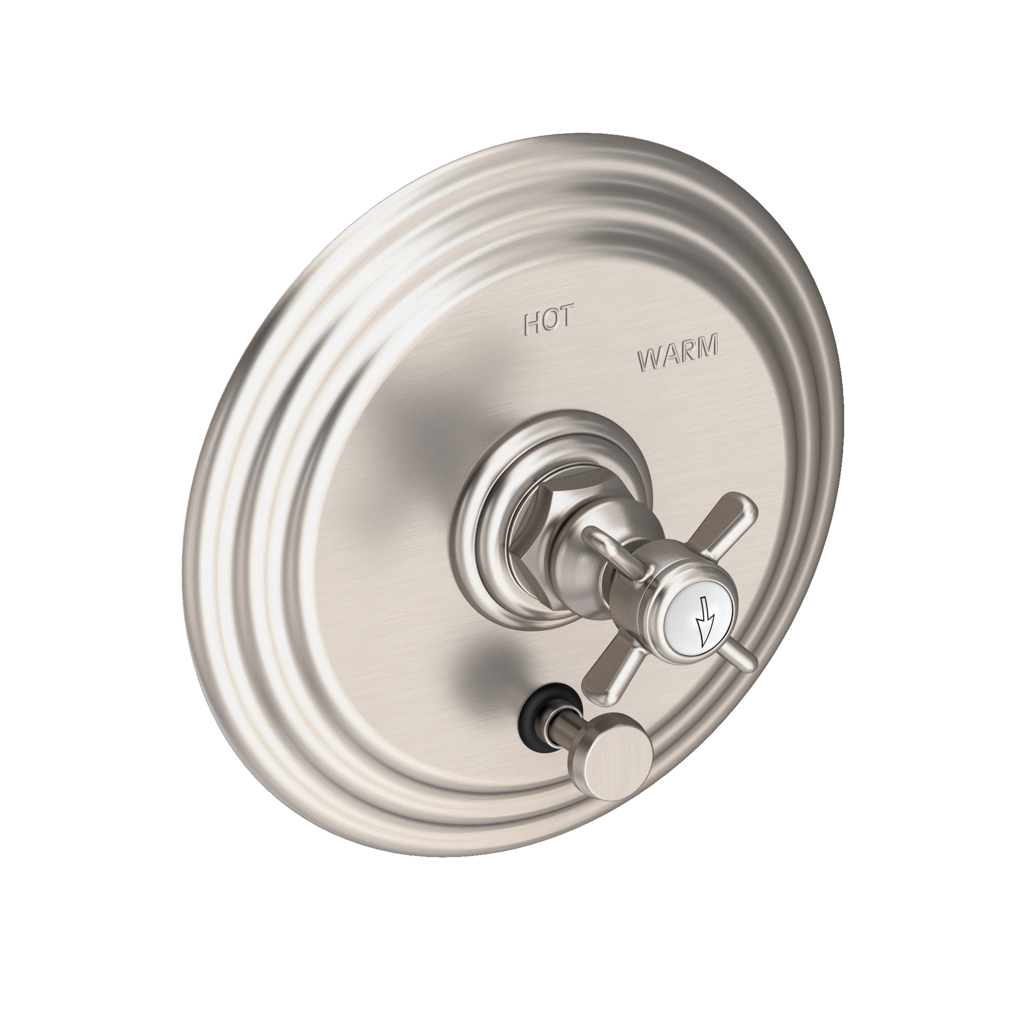 Newport Brass Fairfield Balanced Pressure Tub & Shower Diverter Plate with Handle