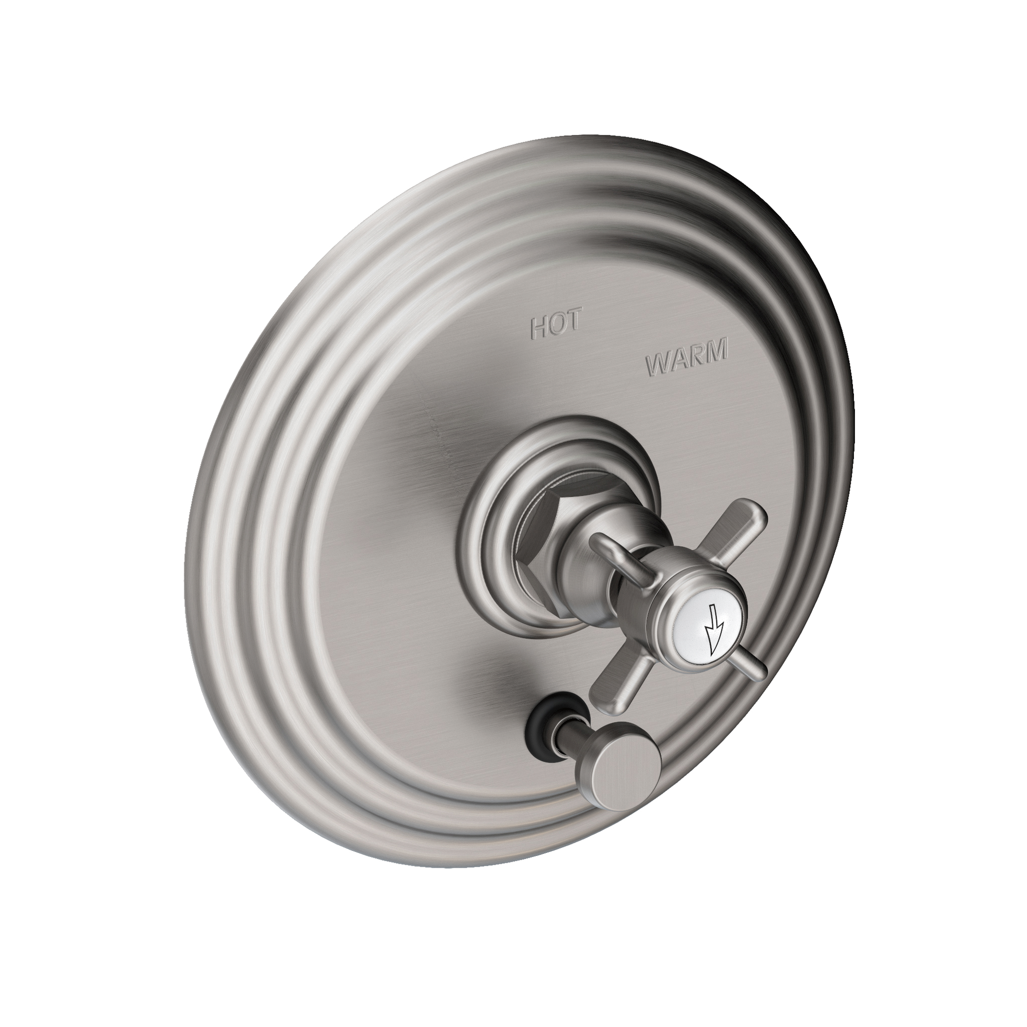 Newport Brass Fairfield Balanced Pressure Tub & Shower Diverter Plate with Handle