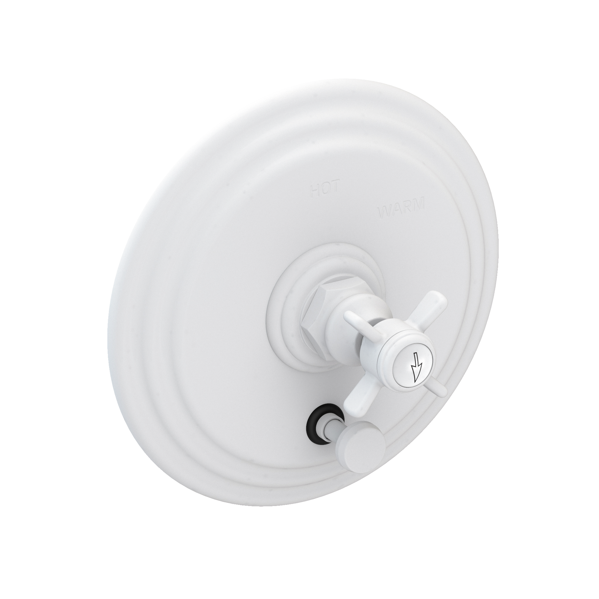 Newport Brass Fairfield Balanced Pressure Tub & Shower Diverter Plate with Handle