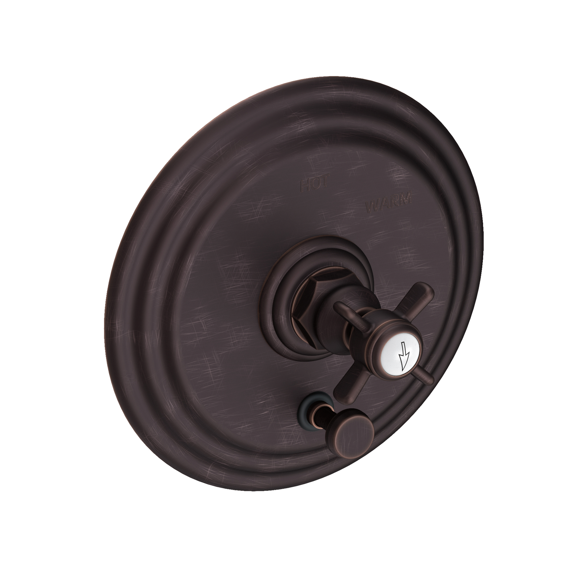Newport Brass Fairfield Balanced Pressure Tub & Shower Diverter Plate with Handle