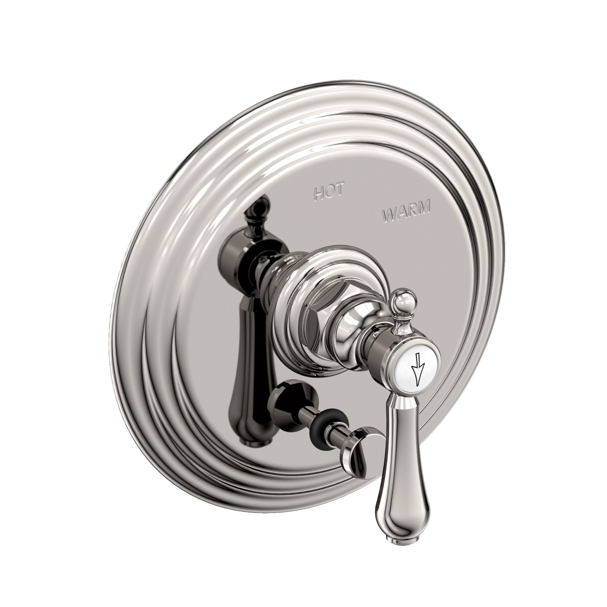 Newport Brass Chesterfield® Balanced Pressure Tub & Shower Diverter Plate with Handle