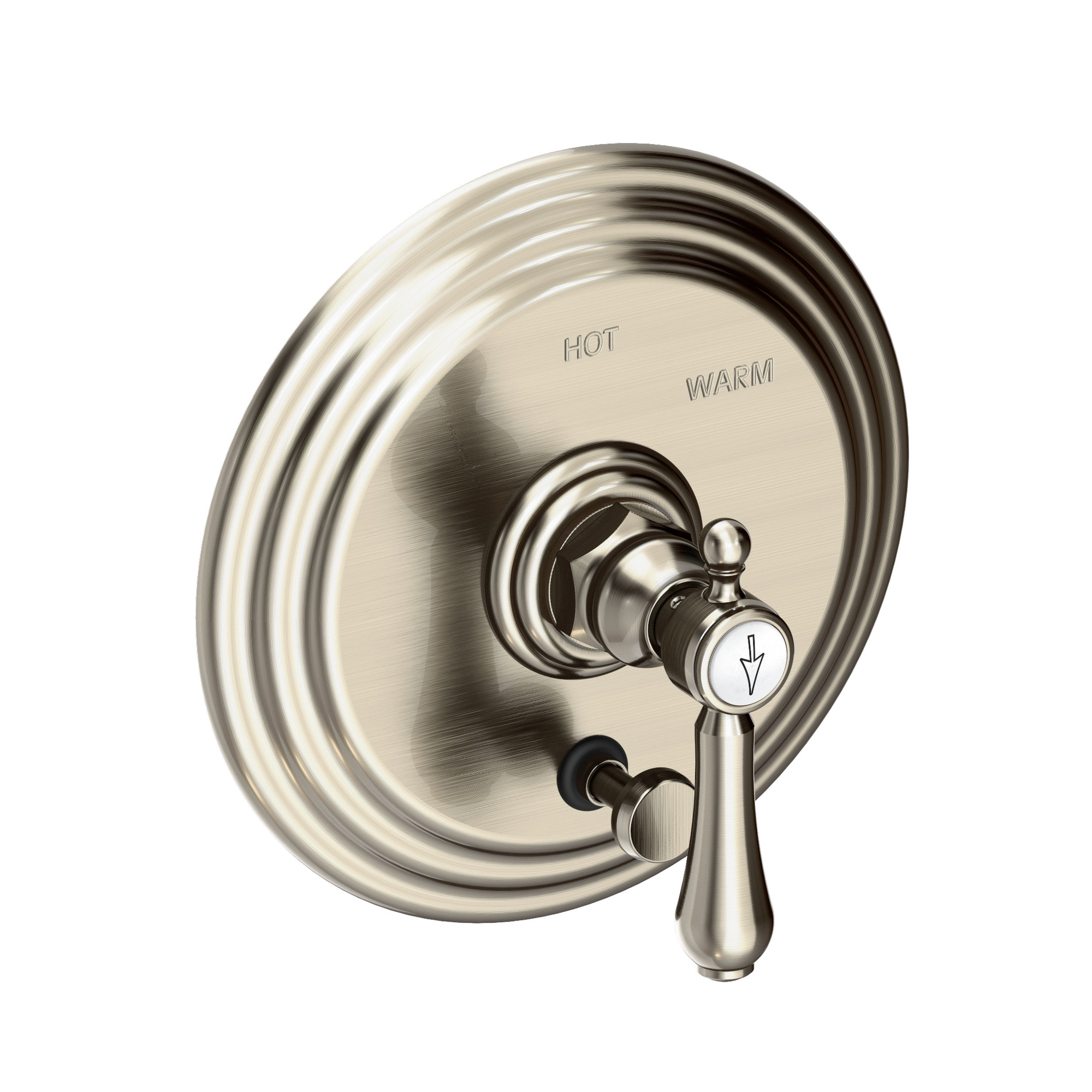 Newport Brass Chesterfield® Balanced Pressure Tub & Shower Diverter Plate with Handle