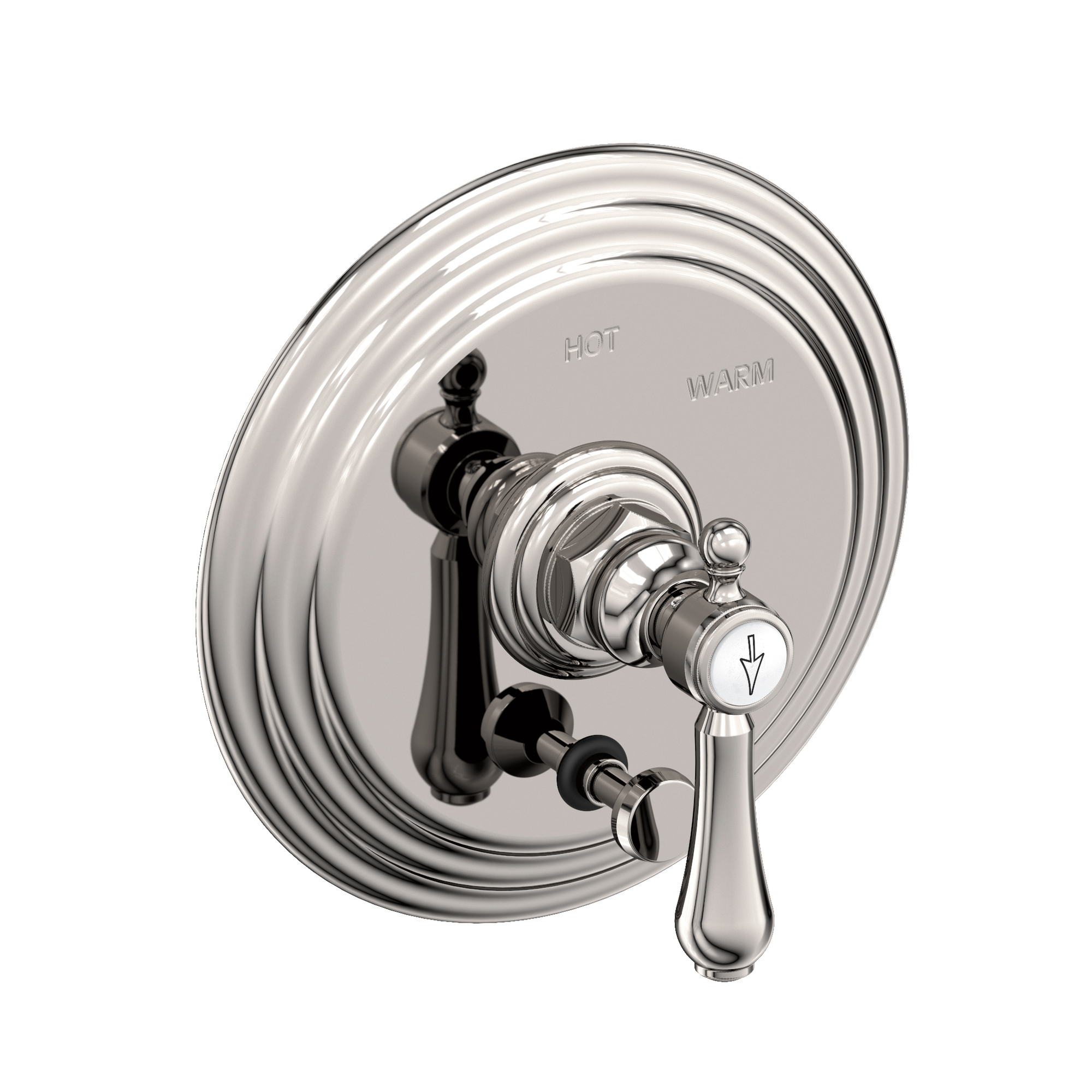 Newport Brass Chesterfield® Balanced Pressure Tub & Shower Diverter Plate with Handle
