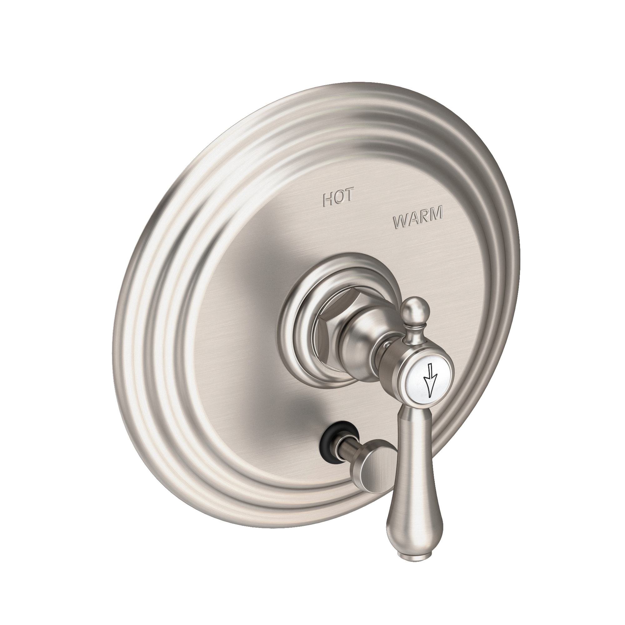 Newport Brass Chesterfield® Balanced Pressure Tub & Shower Diverter Plate with Handle