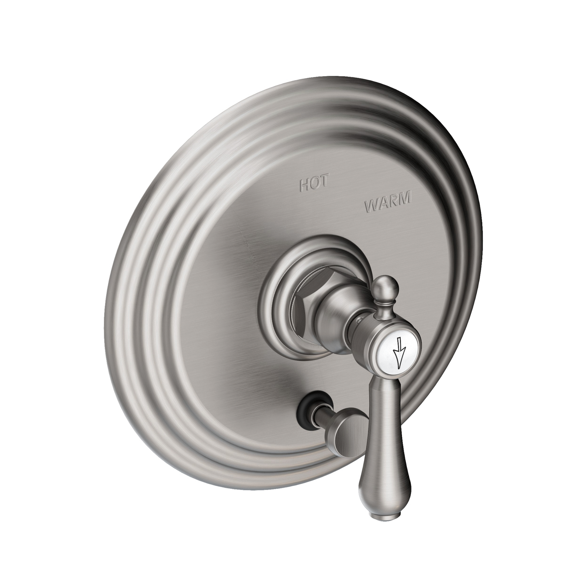 Newport Brass Chesterfield® Balanced Pressure Tub & Shower Diverter Plate with Handle