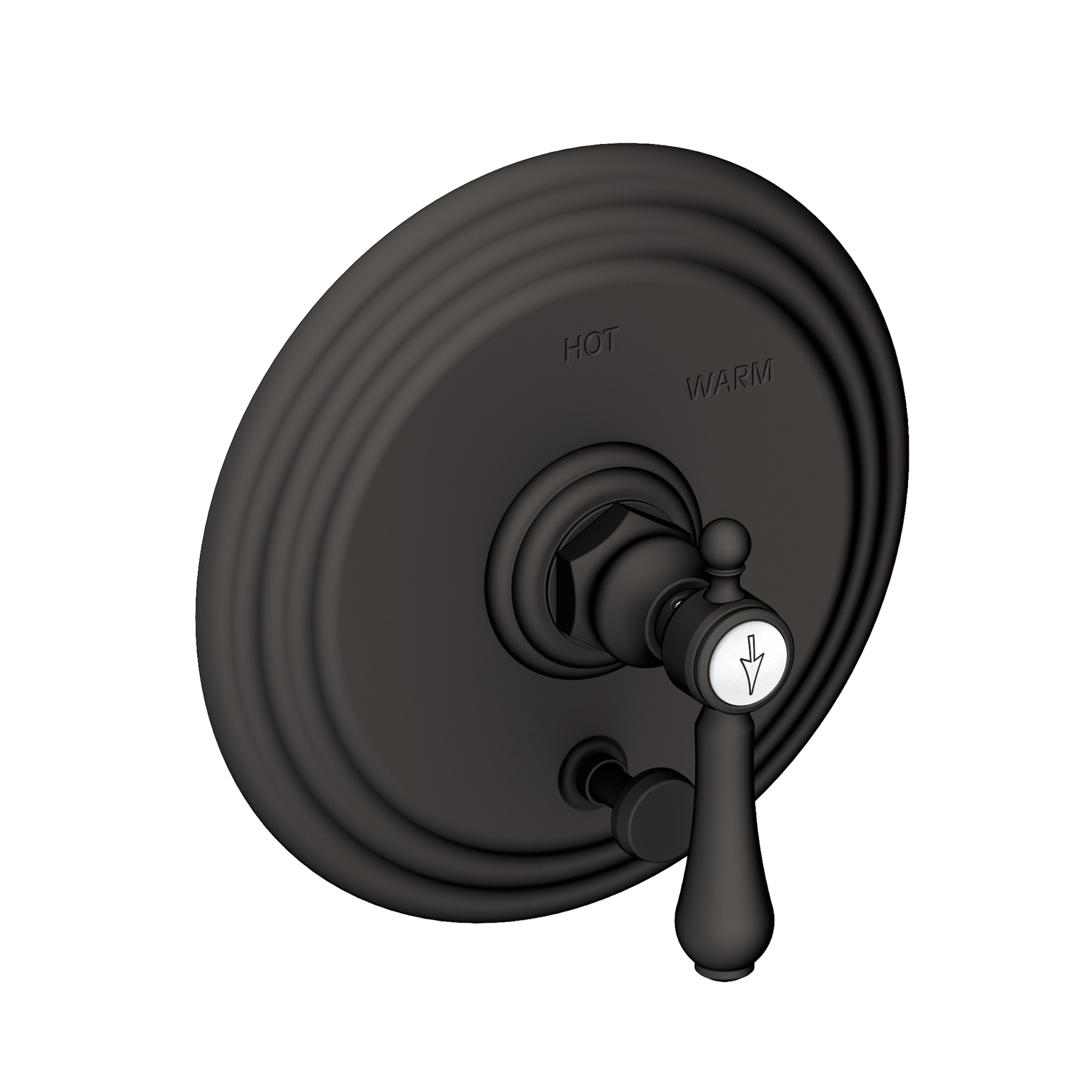 Newport Brass Chesterfield® Balanced Pressure Tub & Shower Diverter Plate with Handle