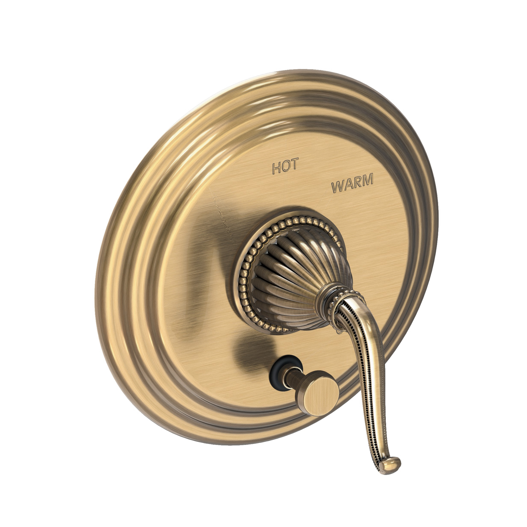 Newport Brass Alexandria Balanced Pressure Tub & Shower Diverter Plate with Handle