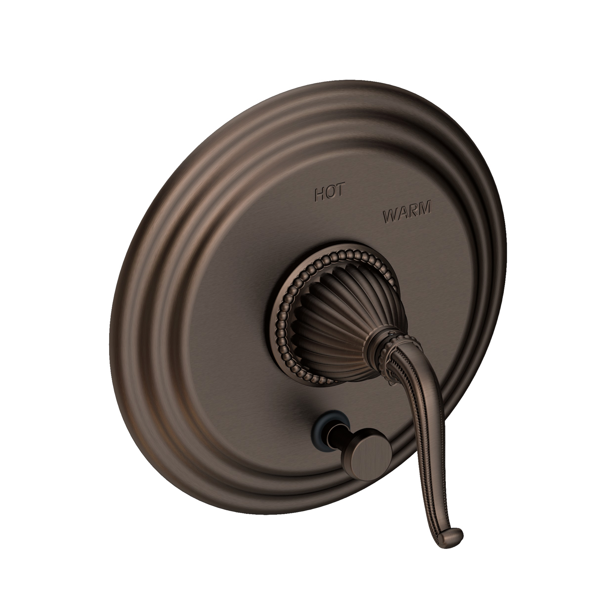 Newport Brass Alexandria Balanced Pressure Tub & Shower Diverter Plate with Handle