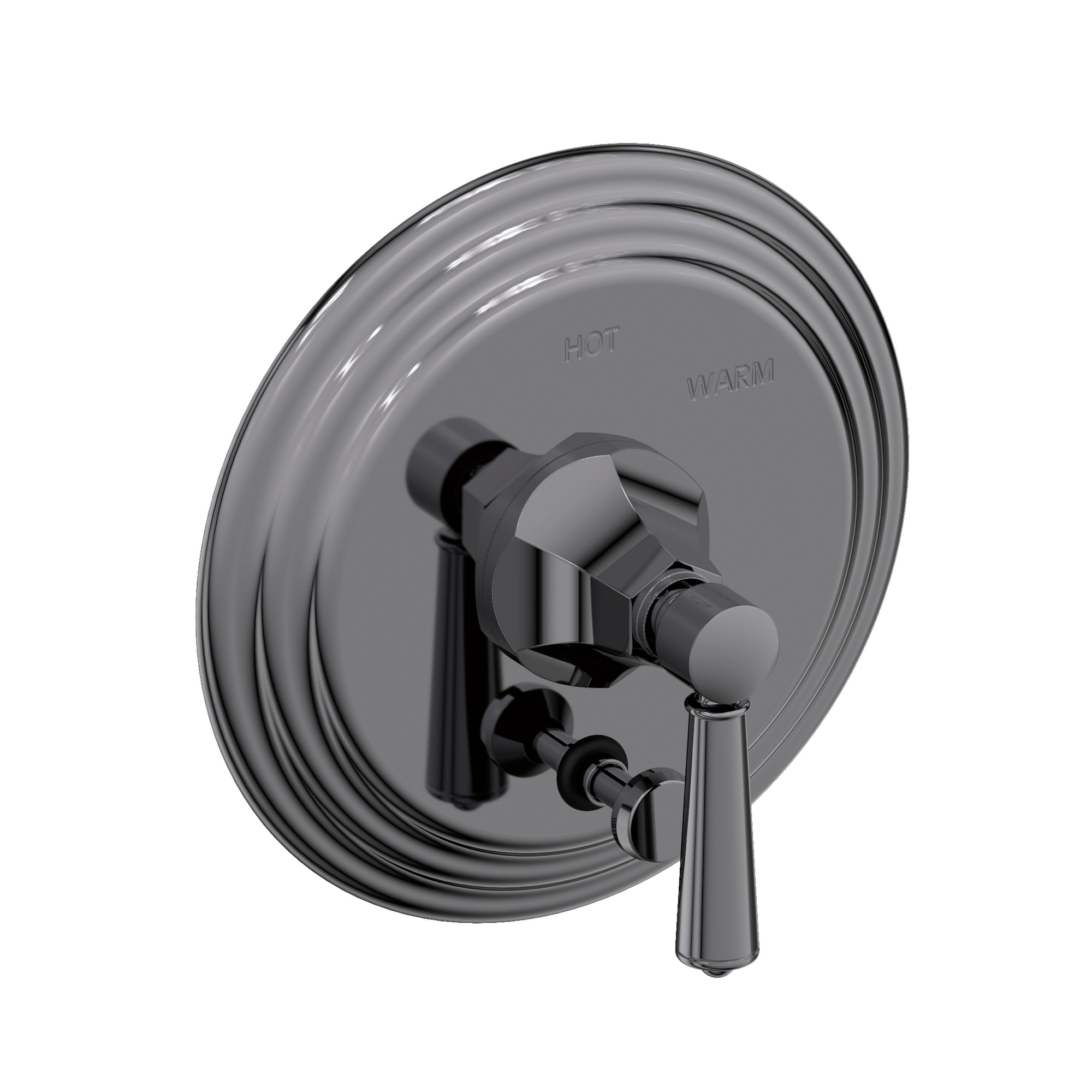 Newport Brass Metropole® Balanced Pressure Tub & Shower Diverter Plate with Handle