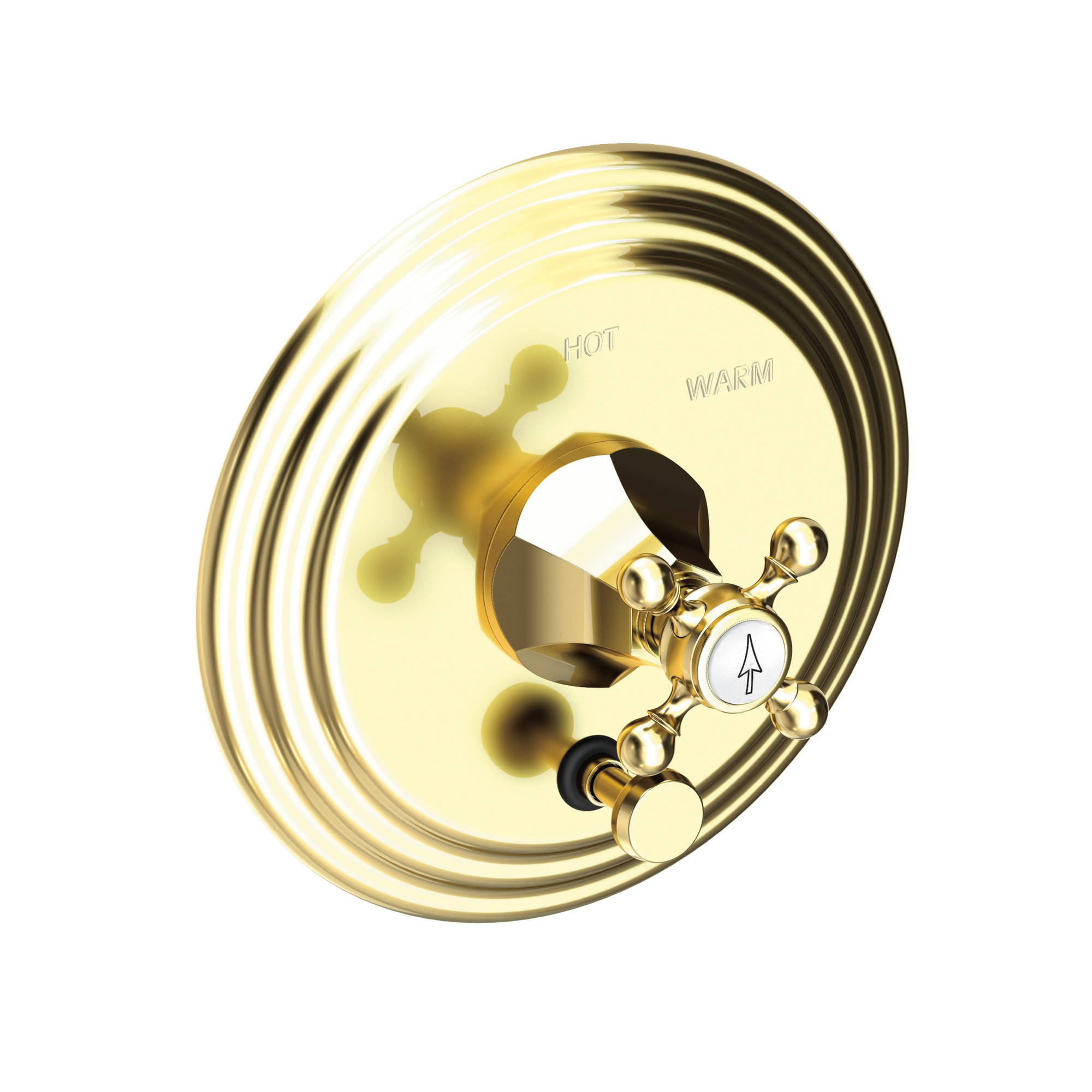 Newport Brass Metropole® Balanced Pressure Tub & Shower Diverter Plate with Handle