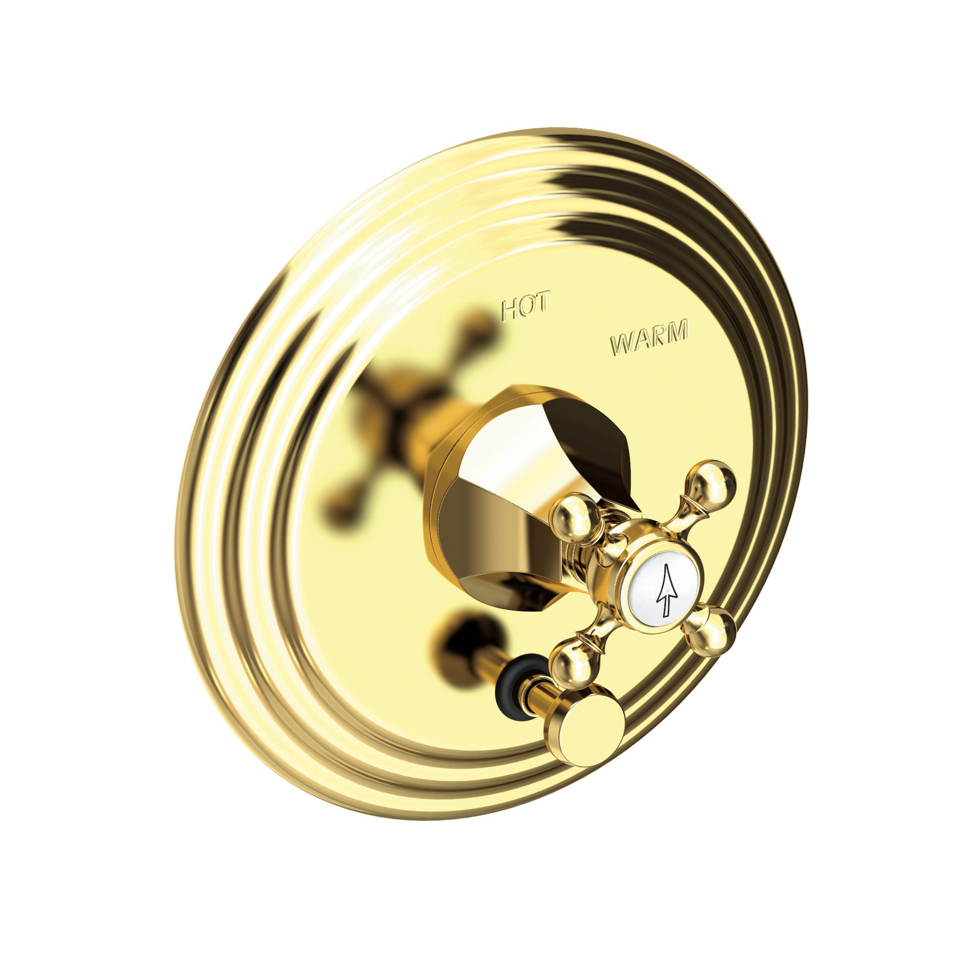 Newport Brass Metropole® Balanced Pressure Tub & Shower Diverter Plate with Handle
