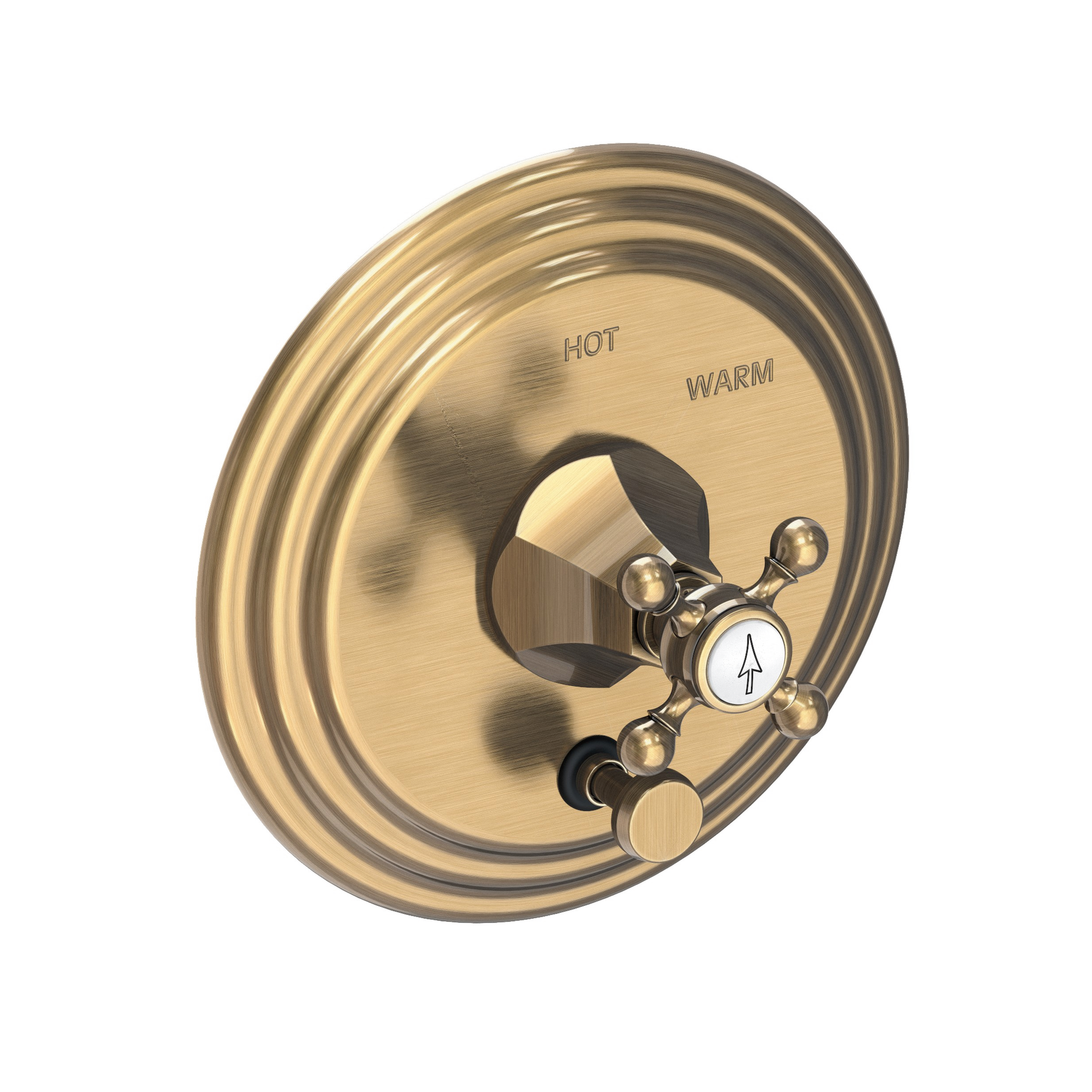 Newport Brass Metropole® Balanced Pressure Tub & Shower Diverter Plate with Handle