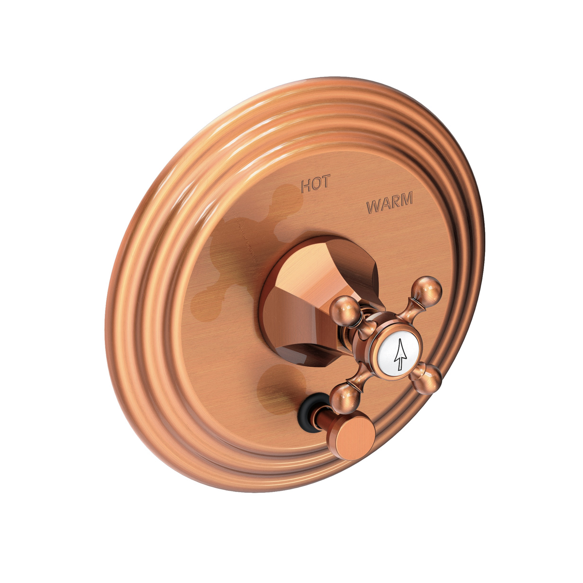 Newport Brass Metropole® Balanced Pressure Tub & Shower Diverter Plate with Handle