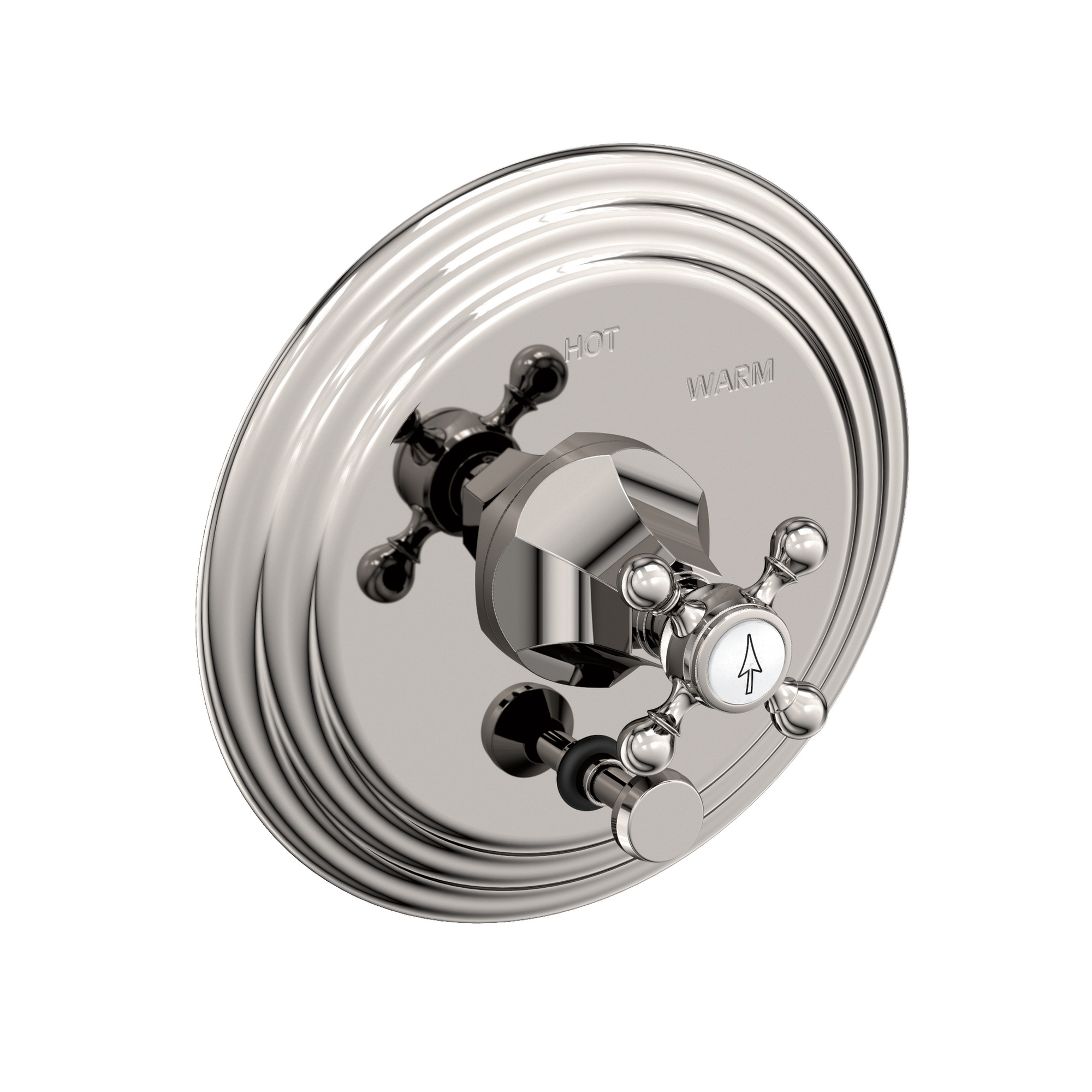 Newport Brass Metropole® Balanced Pressure Tub & Shower Diverter Plate with Handle