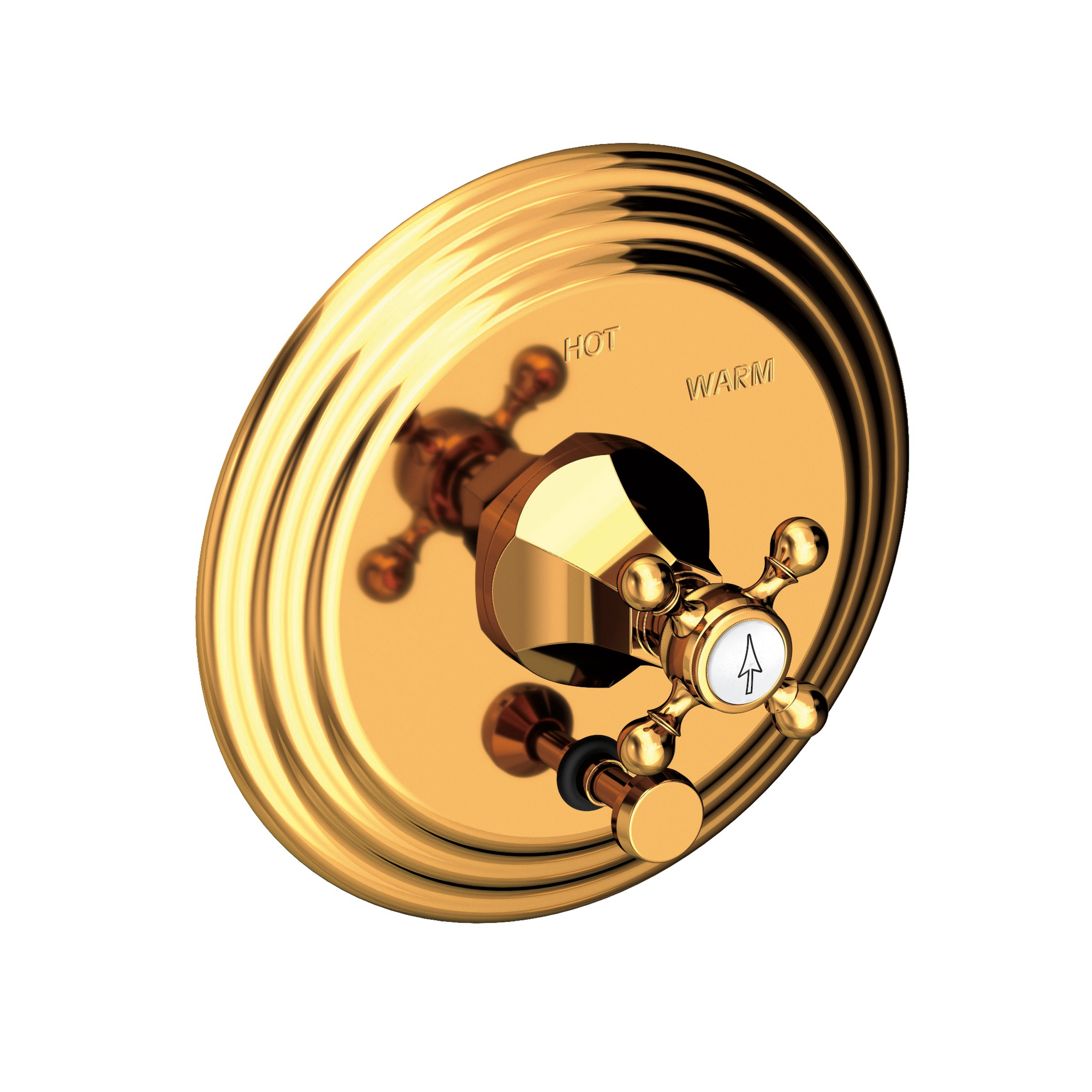 Newport Brass Metropole® Balanced Pressure Tub & Shower Diverter Plate with Handle