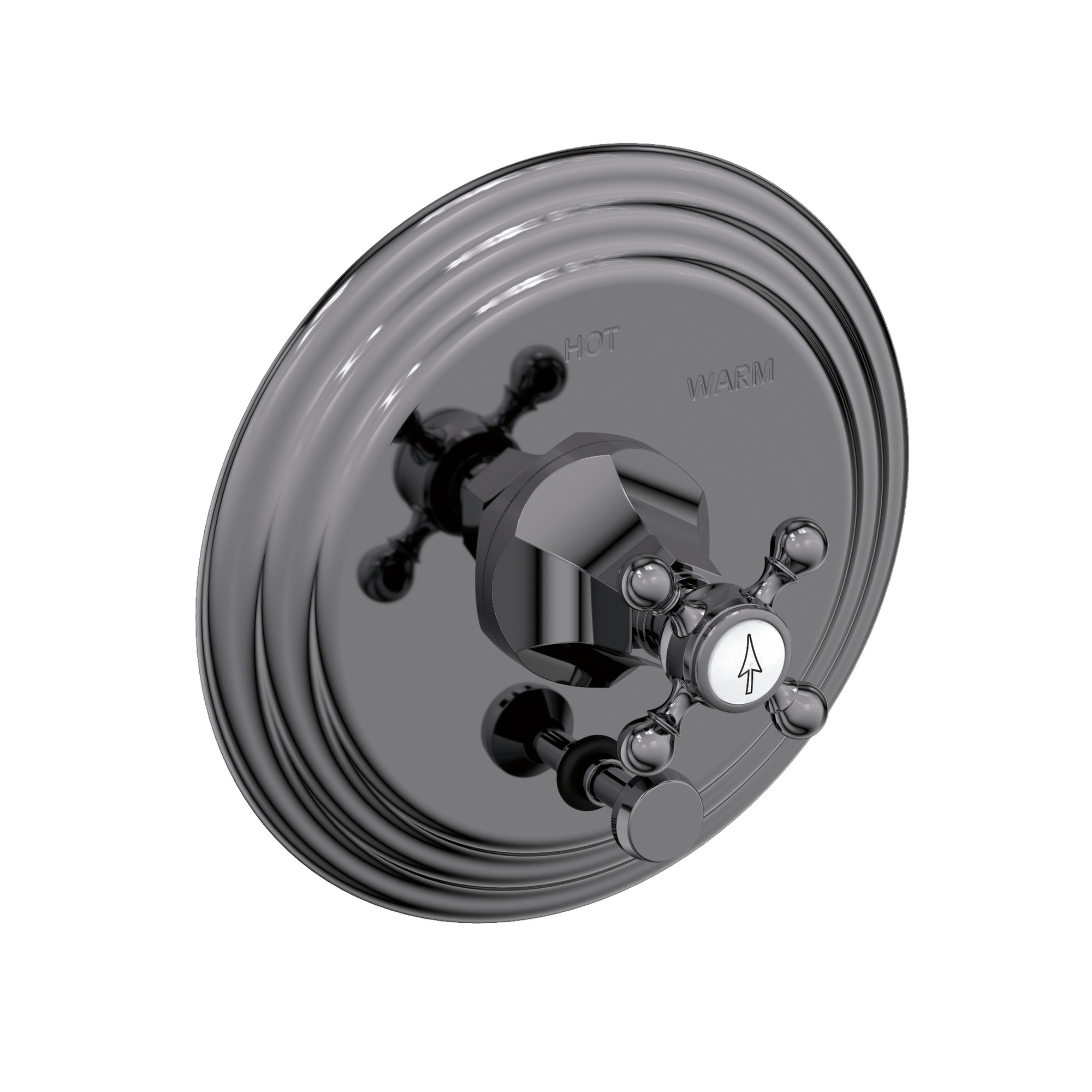 Newport Brass Metropole® Balanced Pressure Tub & Shower Diverter Plate with Handle