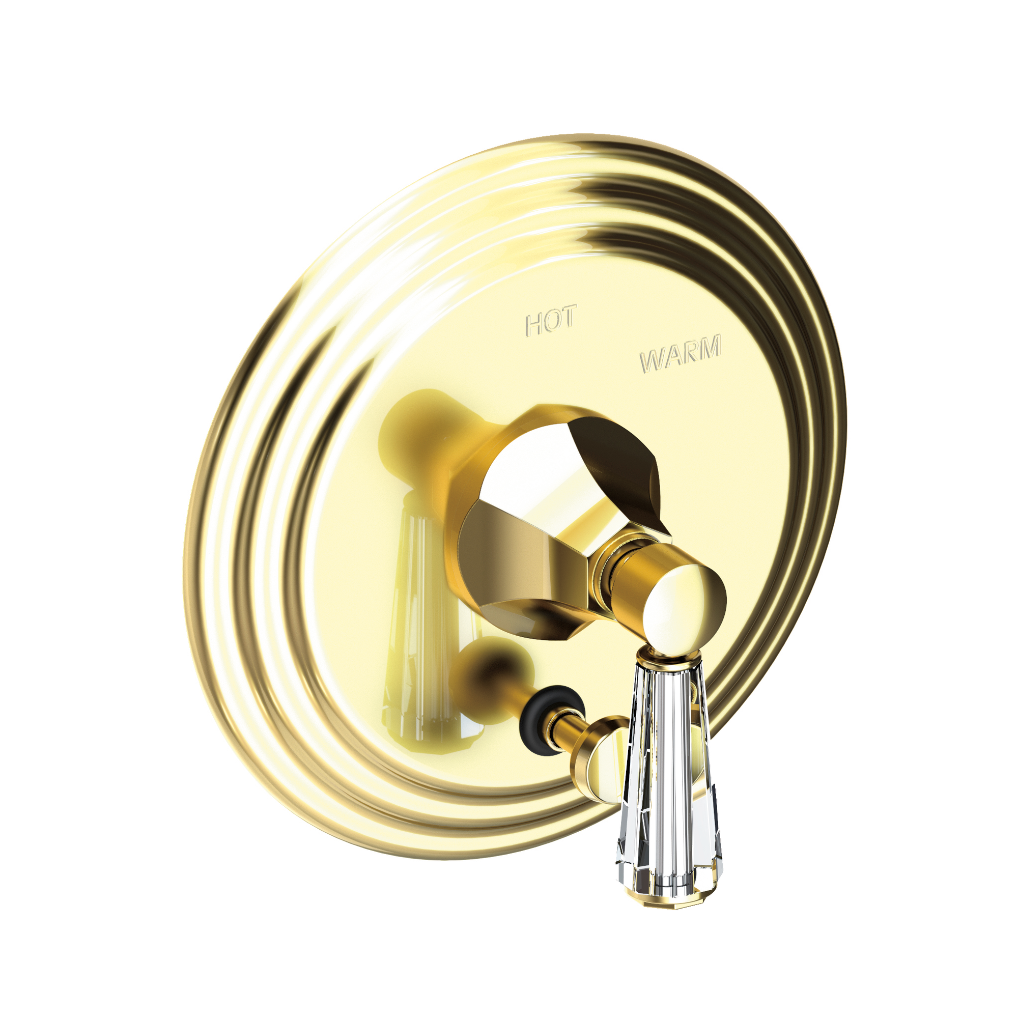 Newport Brass Metropole® Balanced Pressure Tub & Shower Diverter Plate with Handle