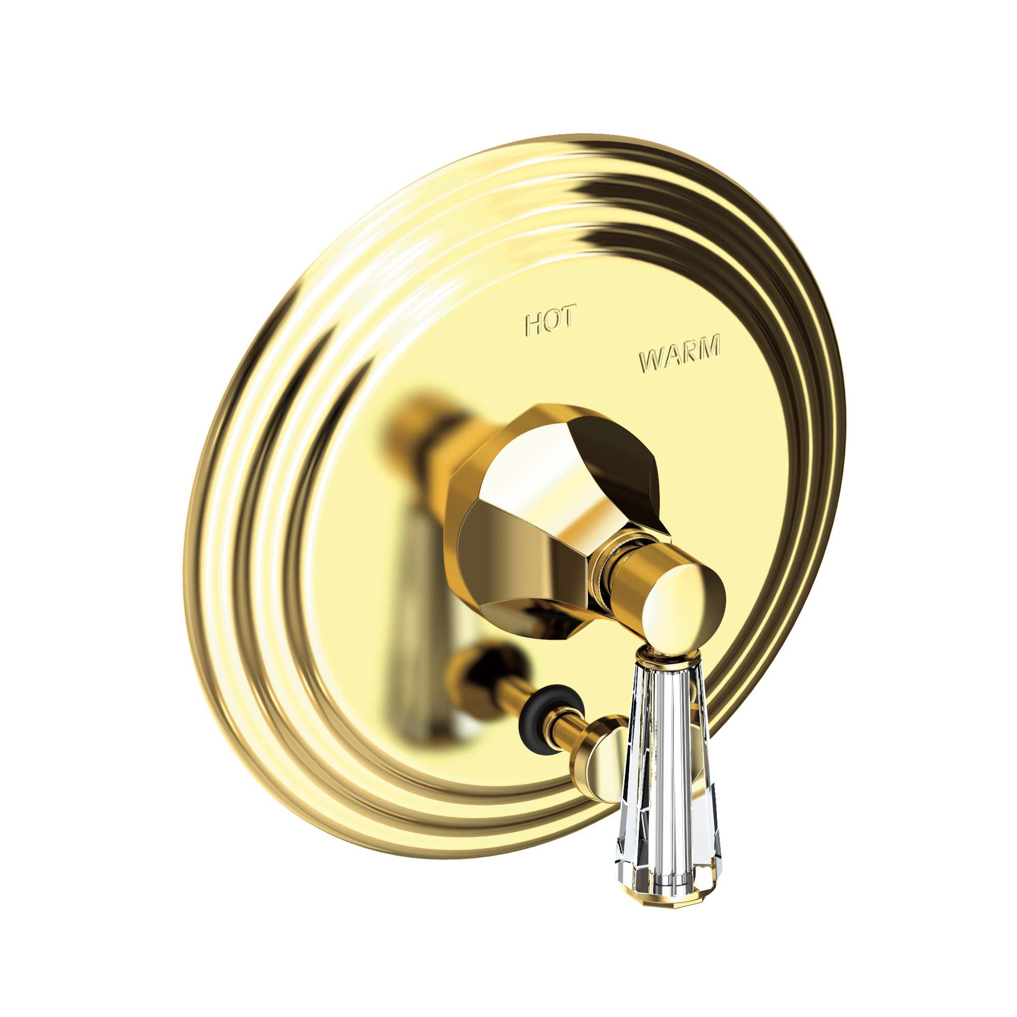Newport Brass Metropole® Balanced Pressure Tub & Shower Diverter Plate with Handle