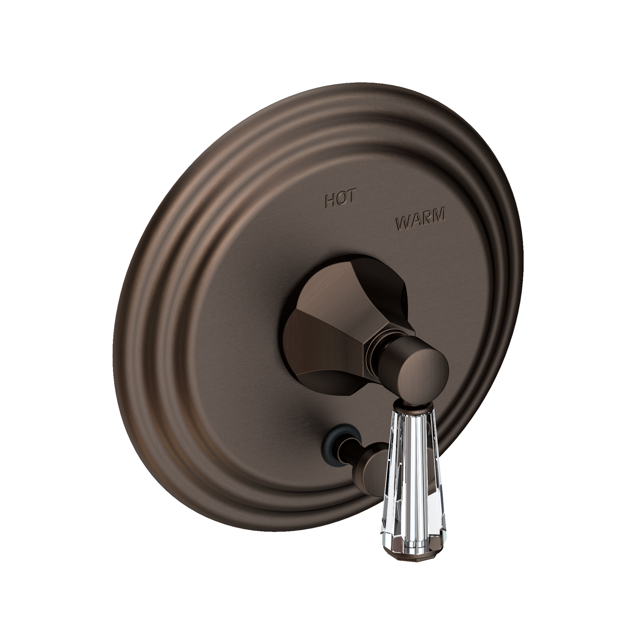Newport Brass Metropole® Balanced Pressure Tub & Shower Diverter Plate with Handle
