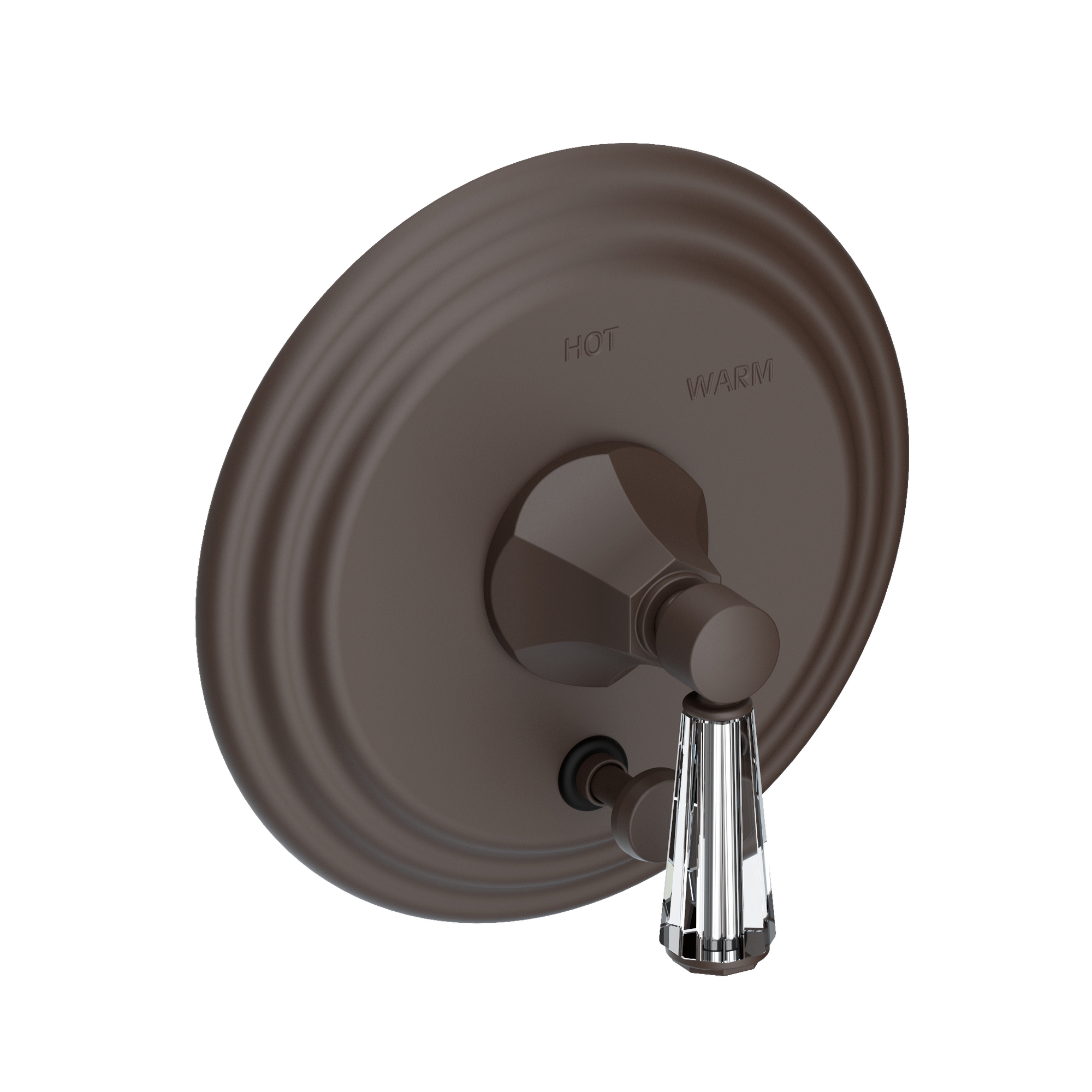 Newport Brass Metropole® Balanced Pressure Tub & Shower Diverter Plate with Handle