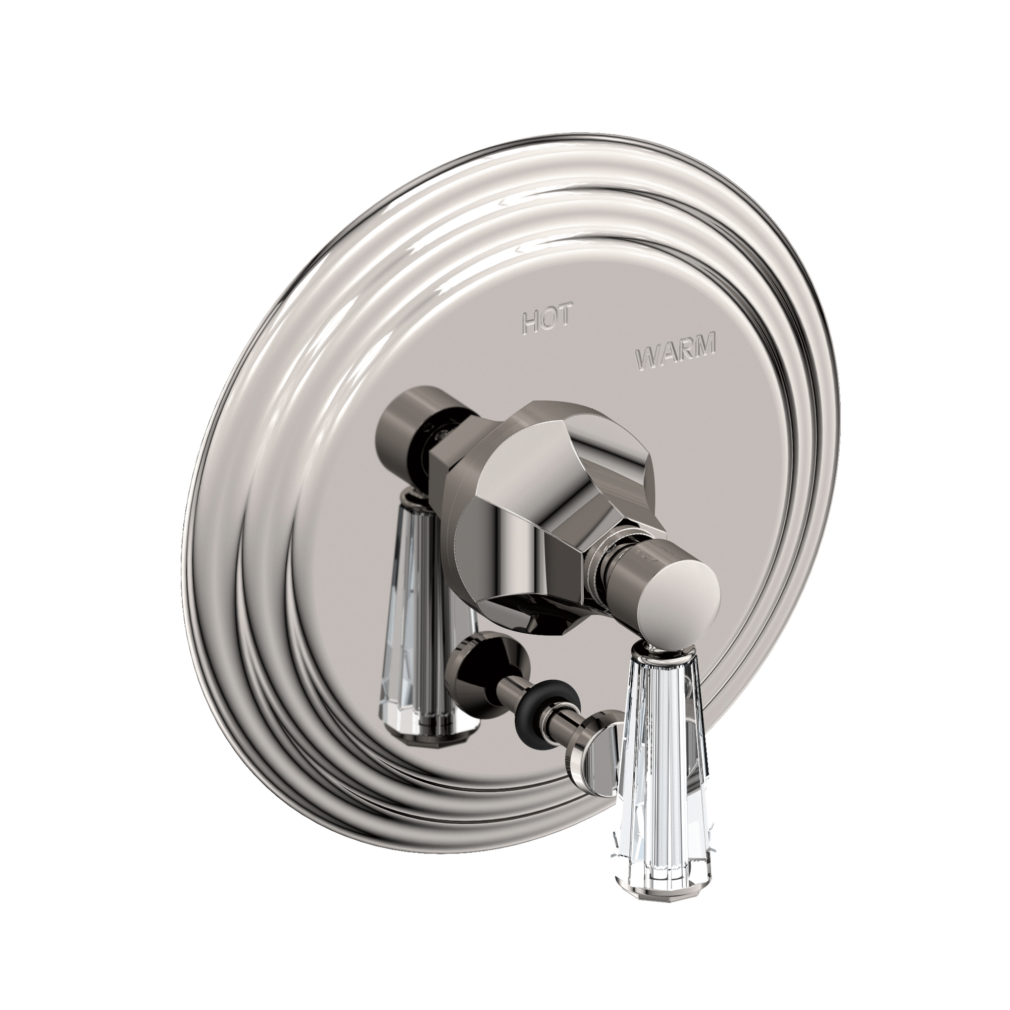 Newport Brass Metropole® Balanced Pressure Tub & Shower Diverter Plate with Handle