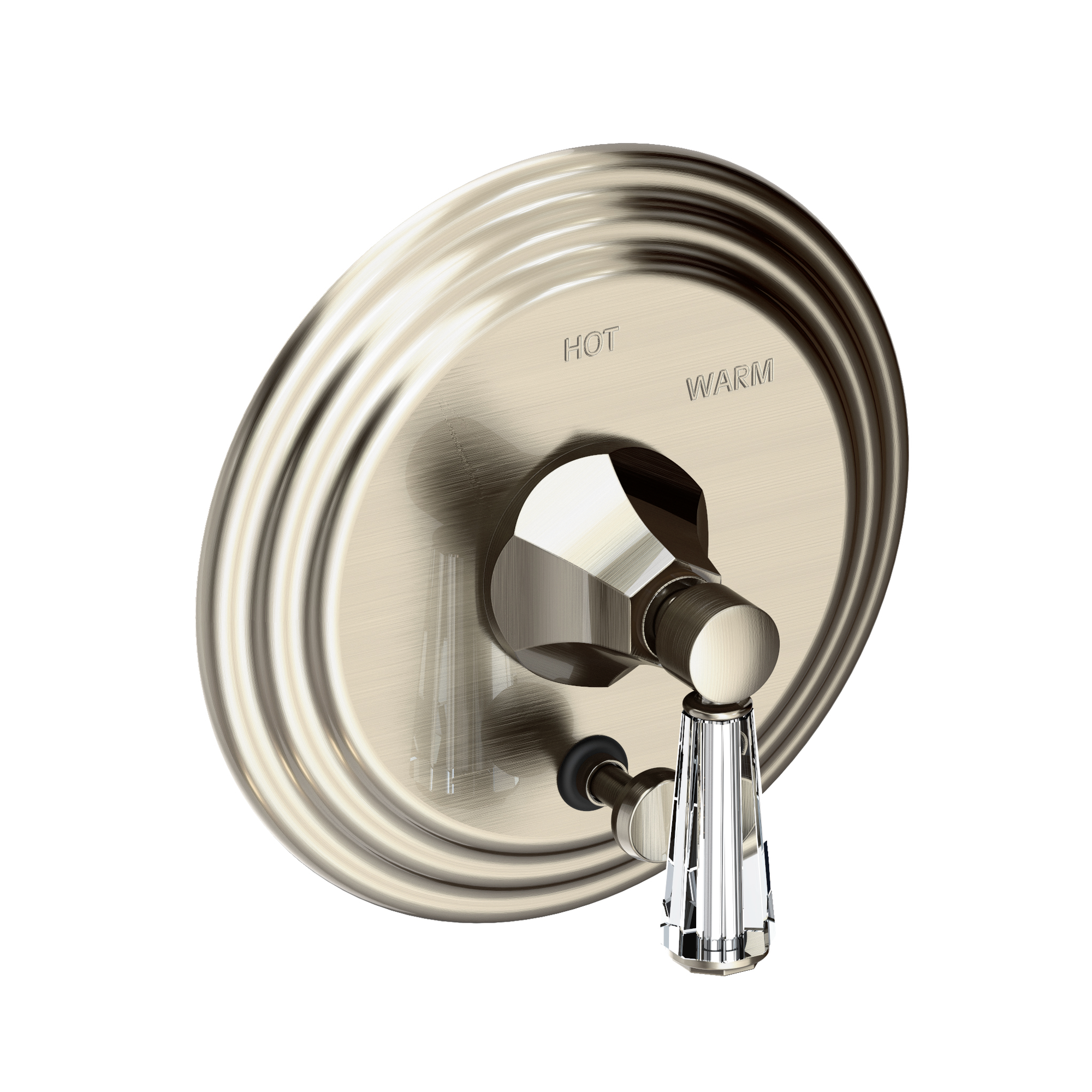 Newport Brass Metropole® Balanced Pressure Tub & Shower Diverter Plate with Handle