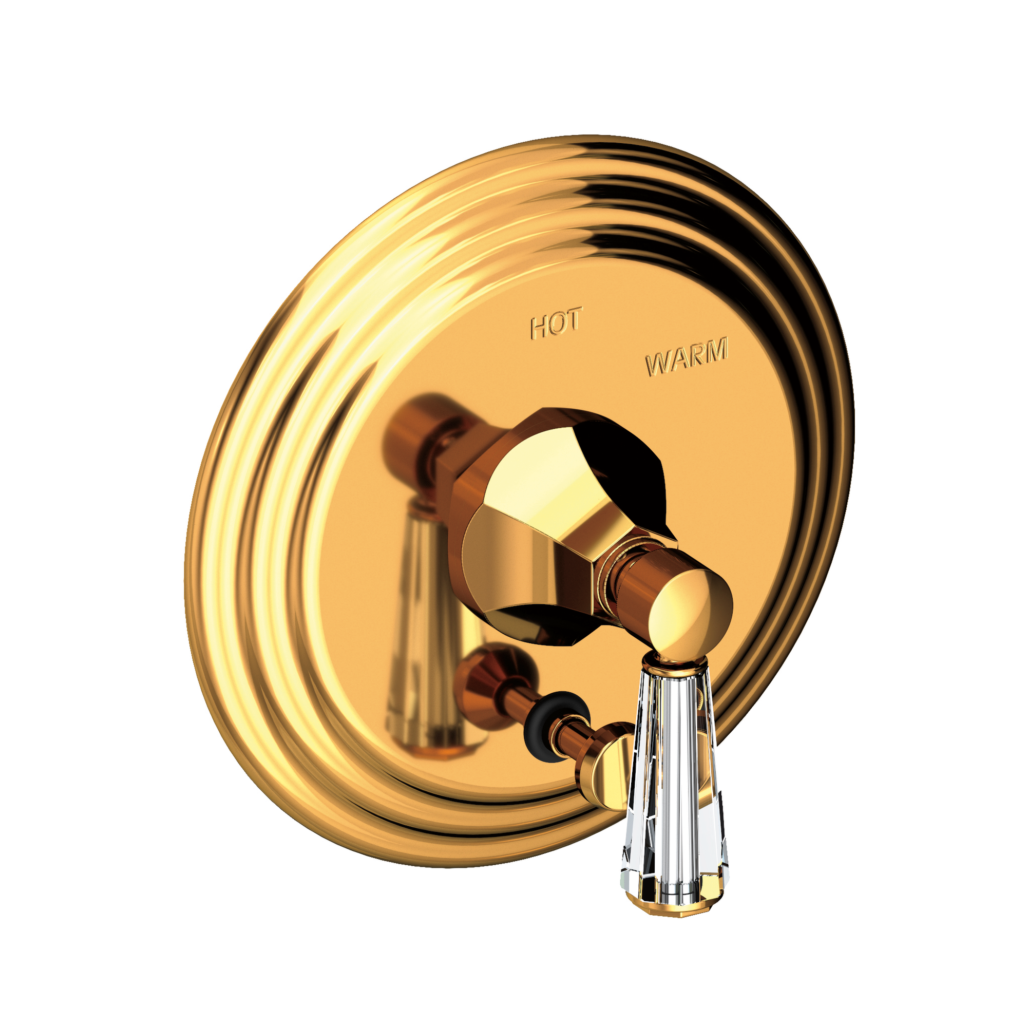 Newport Brass Metropole® Balanced Pressure Tub & Shower Diverter Plate with Handle