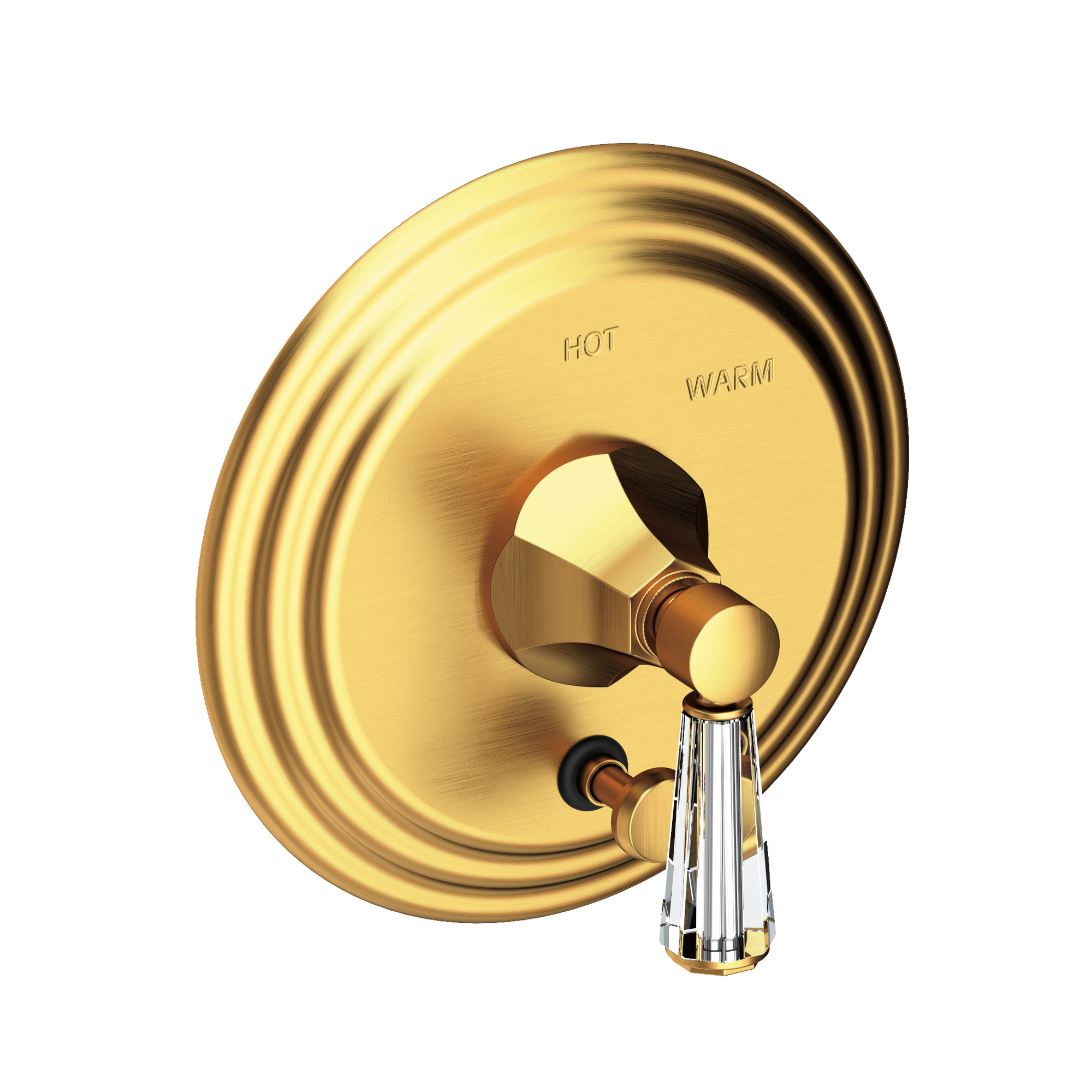 Newport Brass Metropole® Balanced Pressure Tub & Shower Diverter Plate with Handle