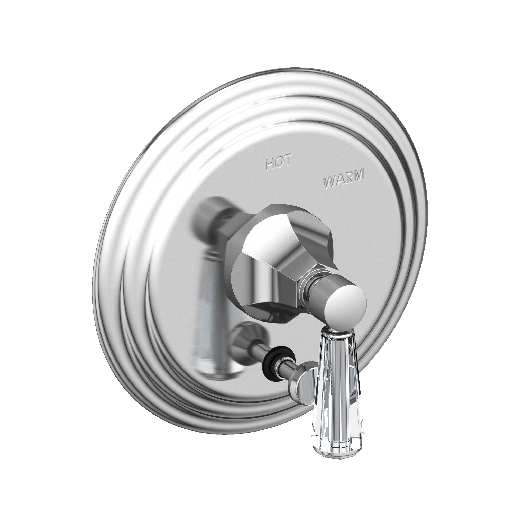 Newport Brass Metropole® Balanced Pressure Tub & Shower Diverter Plate with Handle