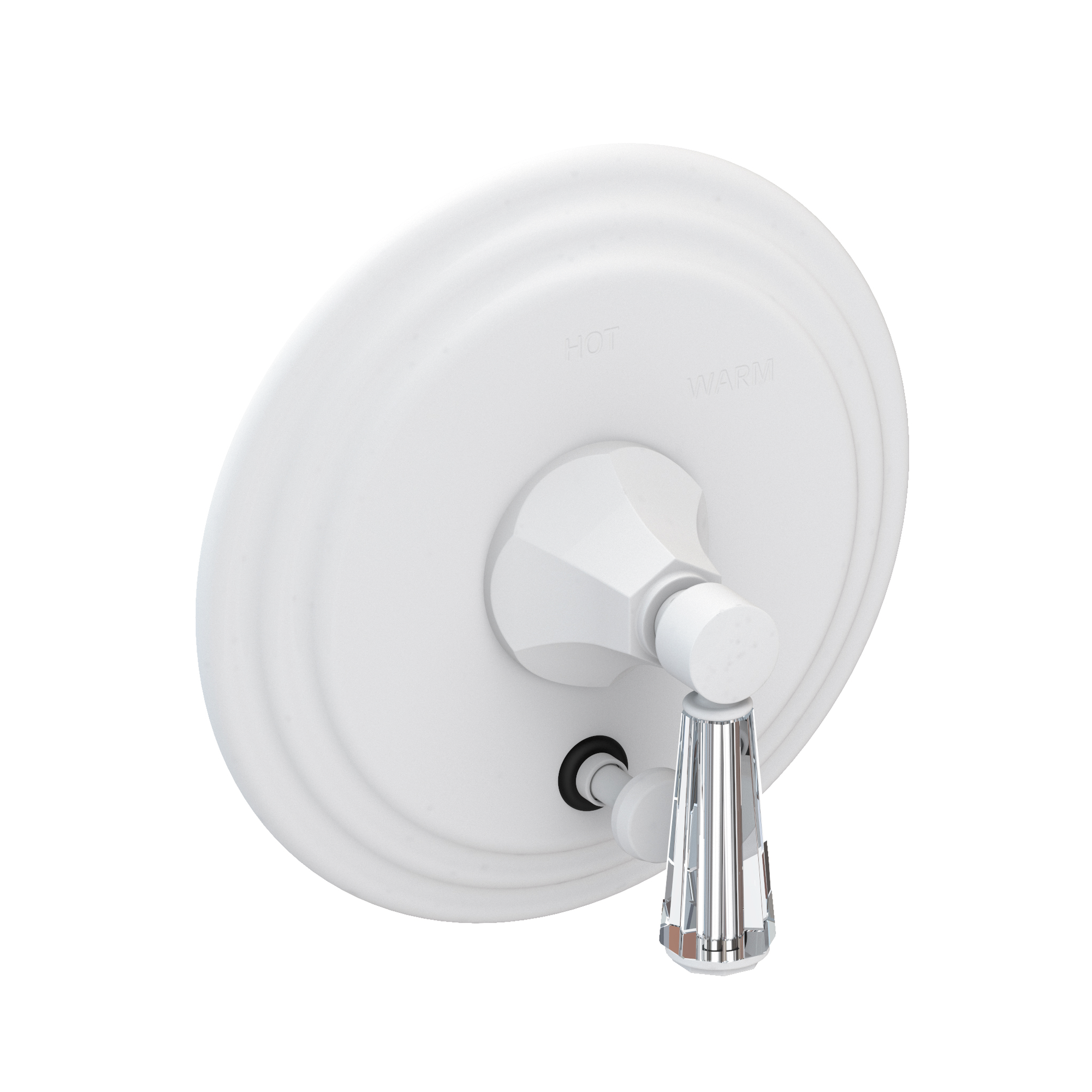 Newport Brass Metropole® Balanced Pressure Tub & Shower Diverter Plate with Handle