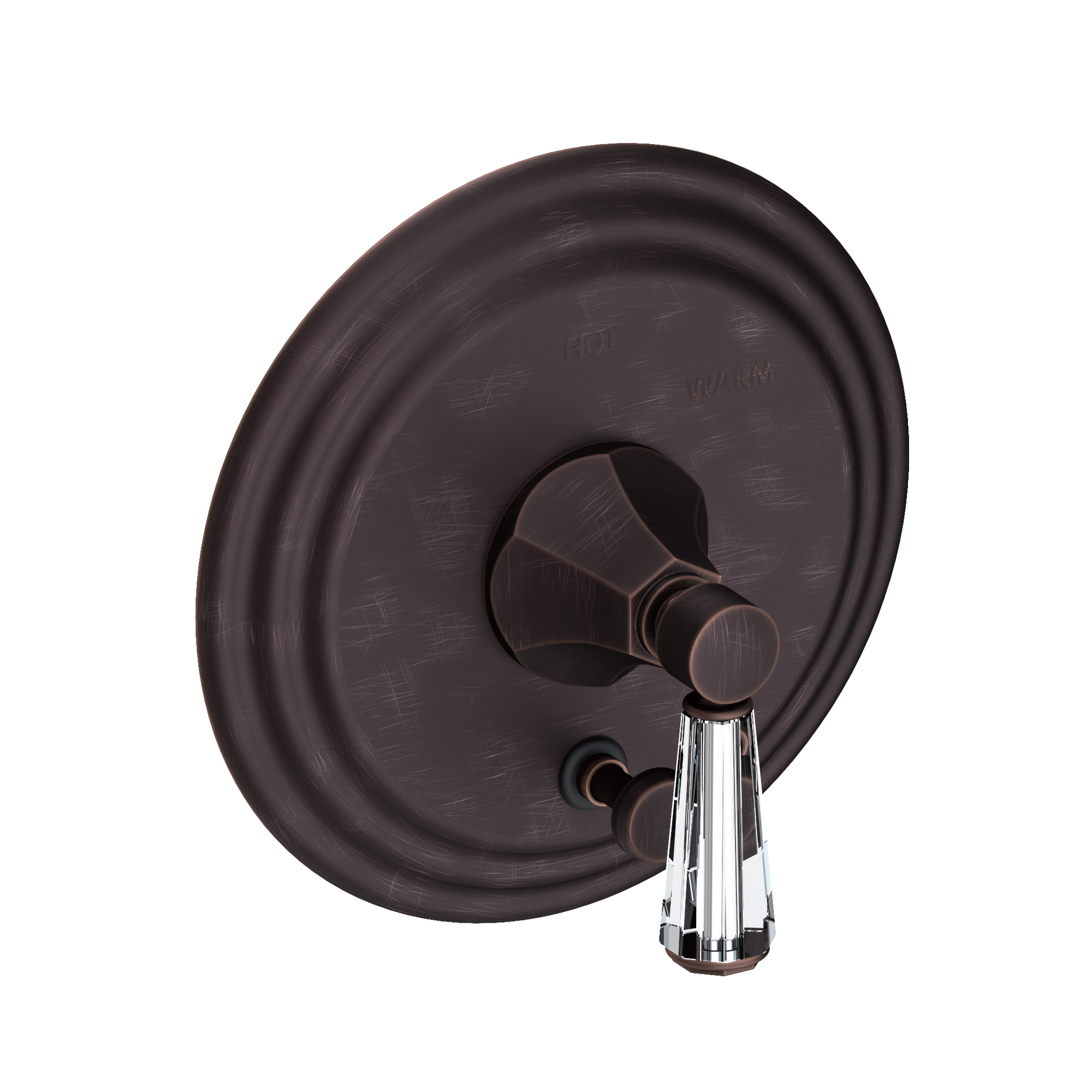 Newport Brass Metropole® Balanced Pressure Tub & Shower Diverter Plate with Handle