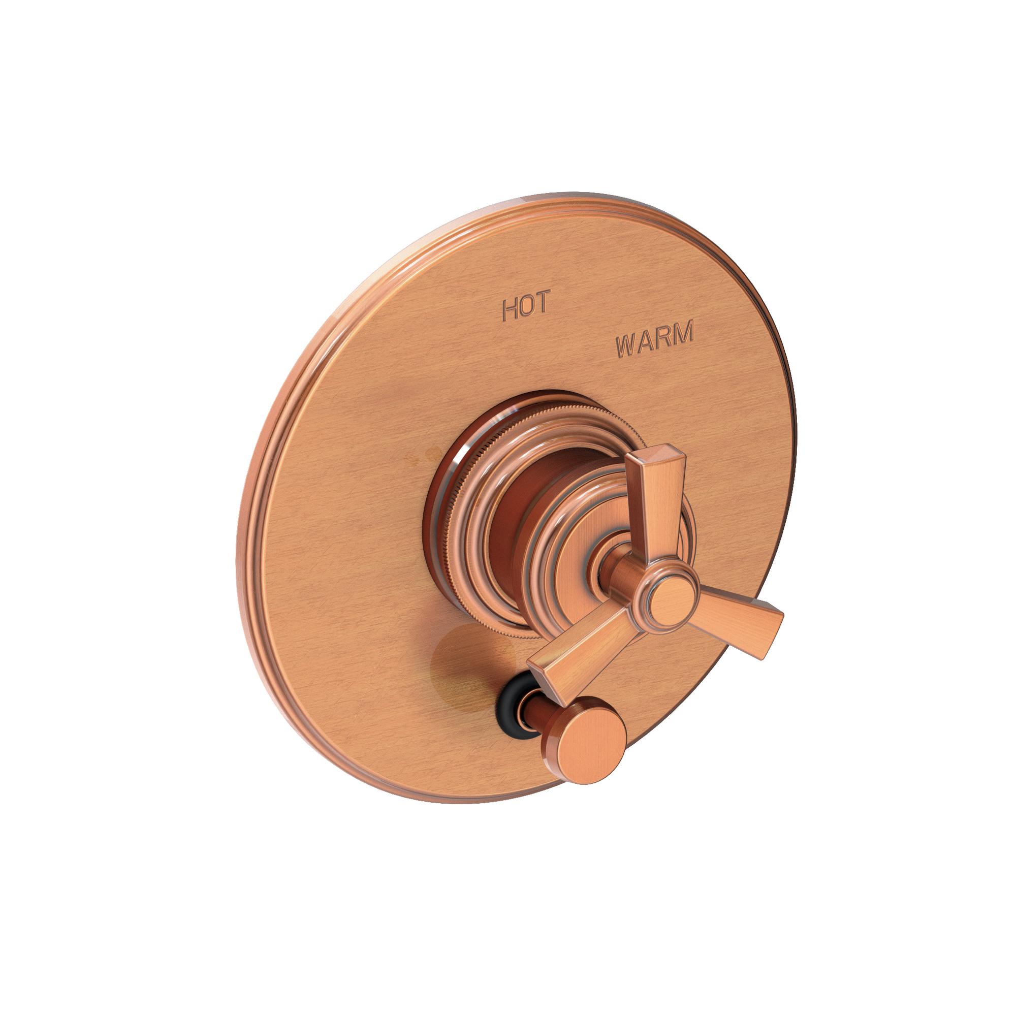 Newport Brass Miro Balanced Pressure Tub & Shower Diverter Plate with Handle