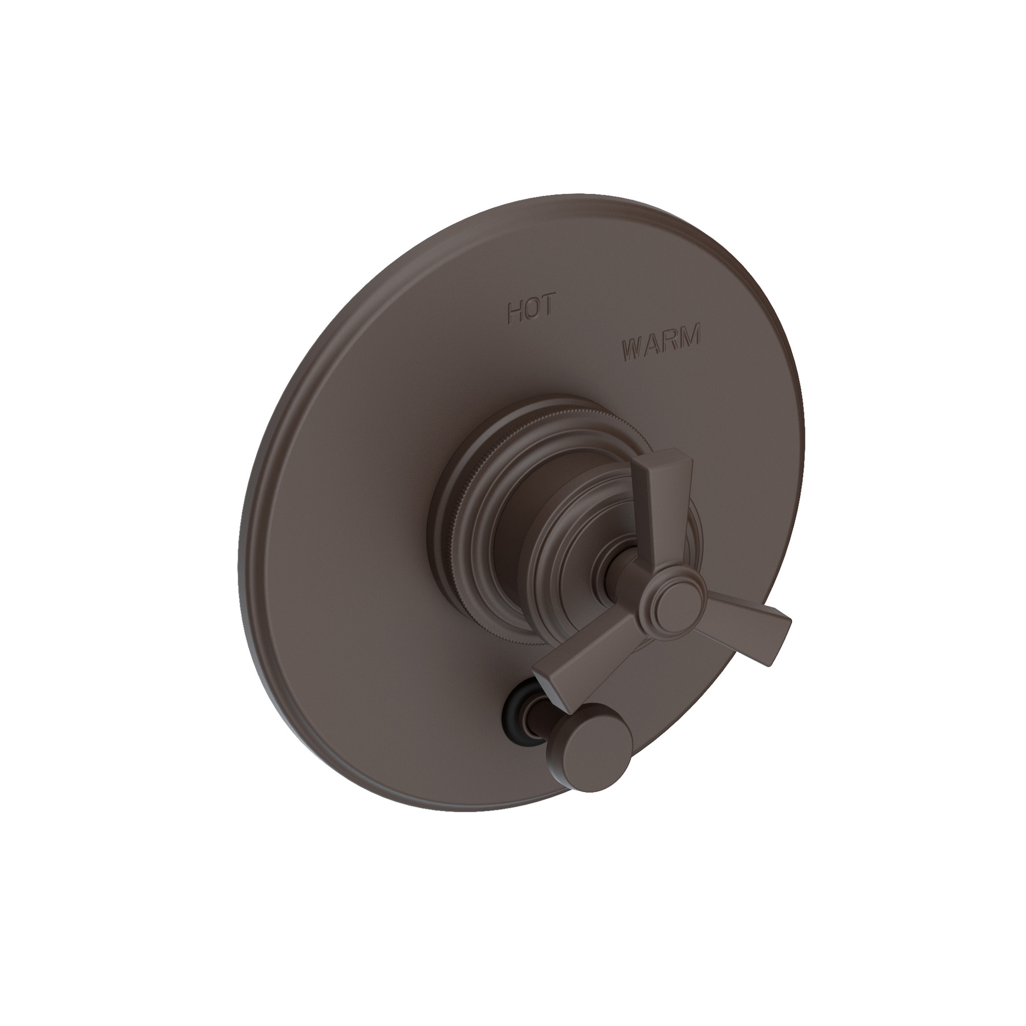 Newport Brass Miro Balanced Pressure Tub & Shower Diverter Plate with Handle