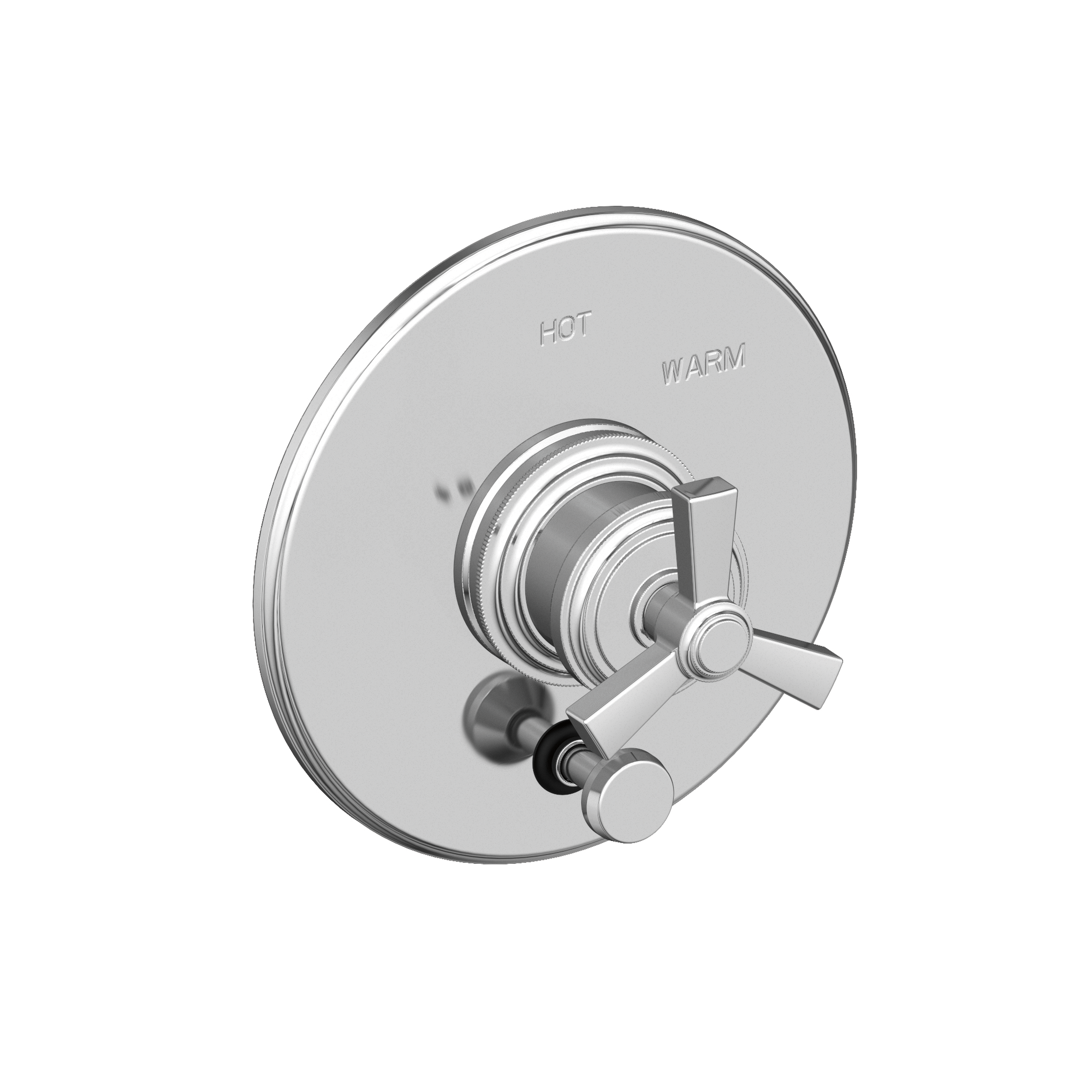 Newport Brass Miro Balanced Pressure Tub & Shower Diverter Plate with Handle