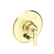 Newport Brass Miro Balanced Pressure Tub & Shower Diverter Plate with Handle
