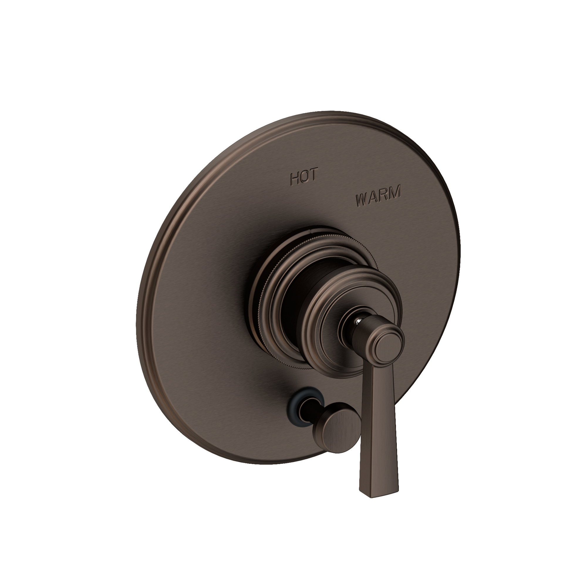 Newport Brass Miro Balanced Pressure Tub & Shower Diverter Plate with Handle