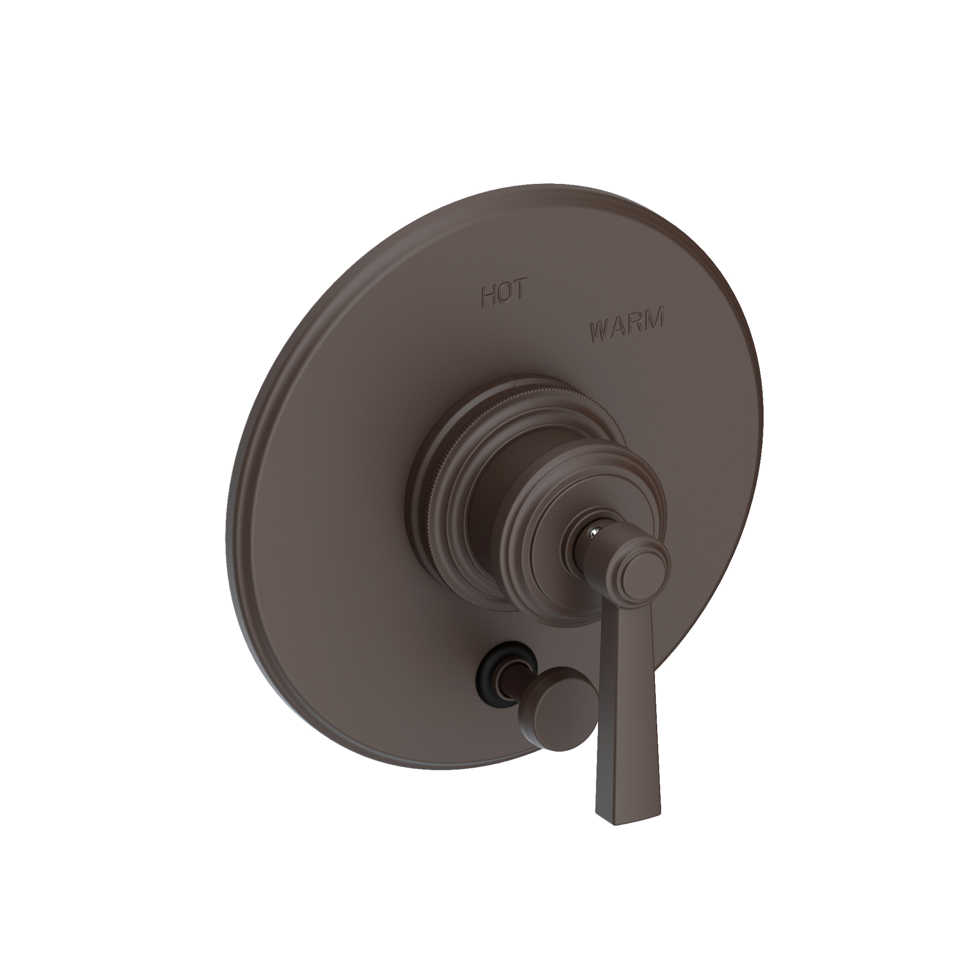Newport Brass Miro Balanced Pressure Tub & Shower Diverter Plate with Handle