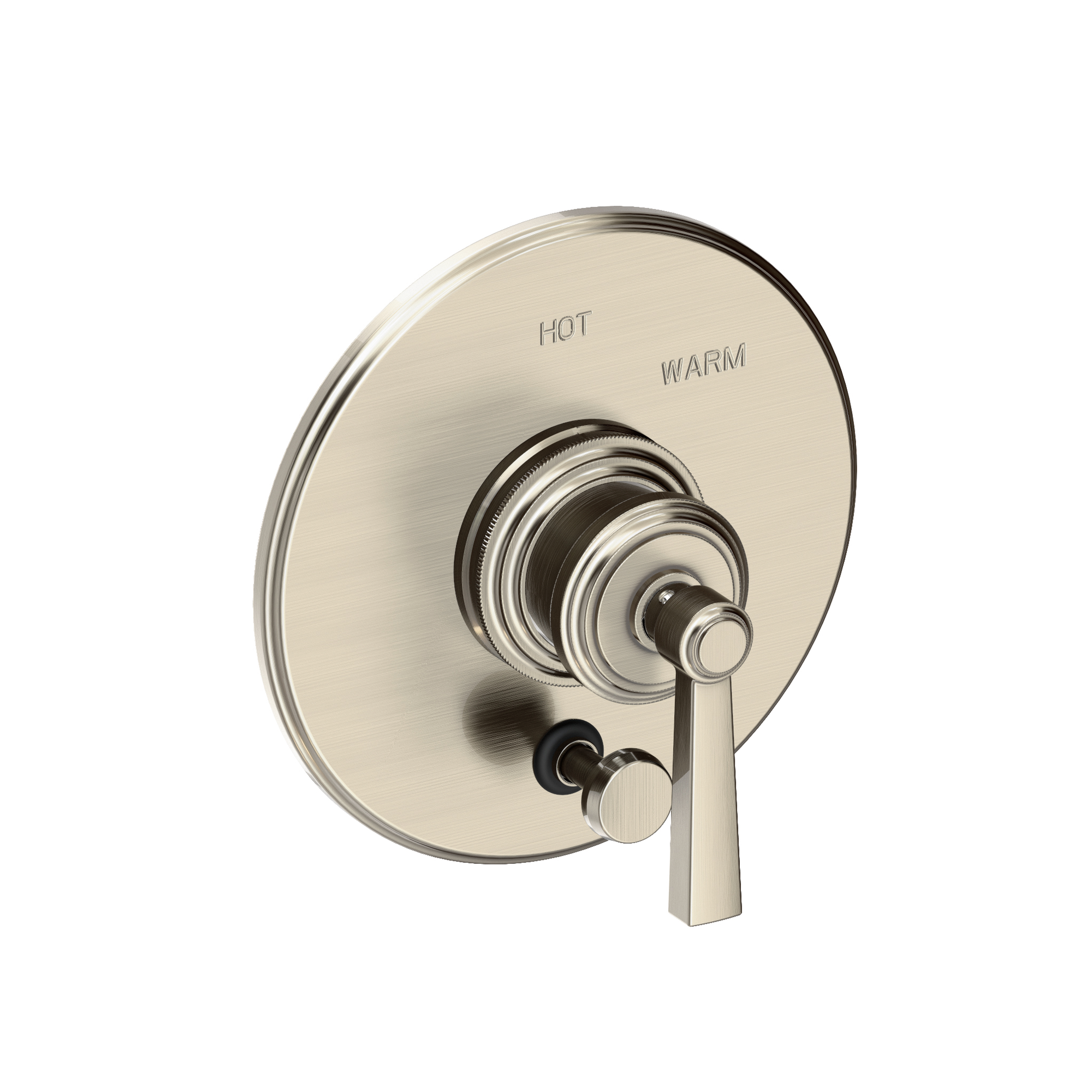 Newport Brass Miro Balanced Pressure Tub & Shower Diverter Plate with Handle