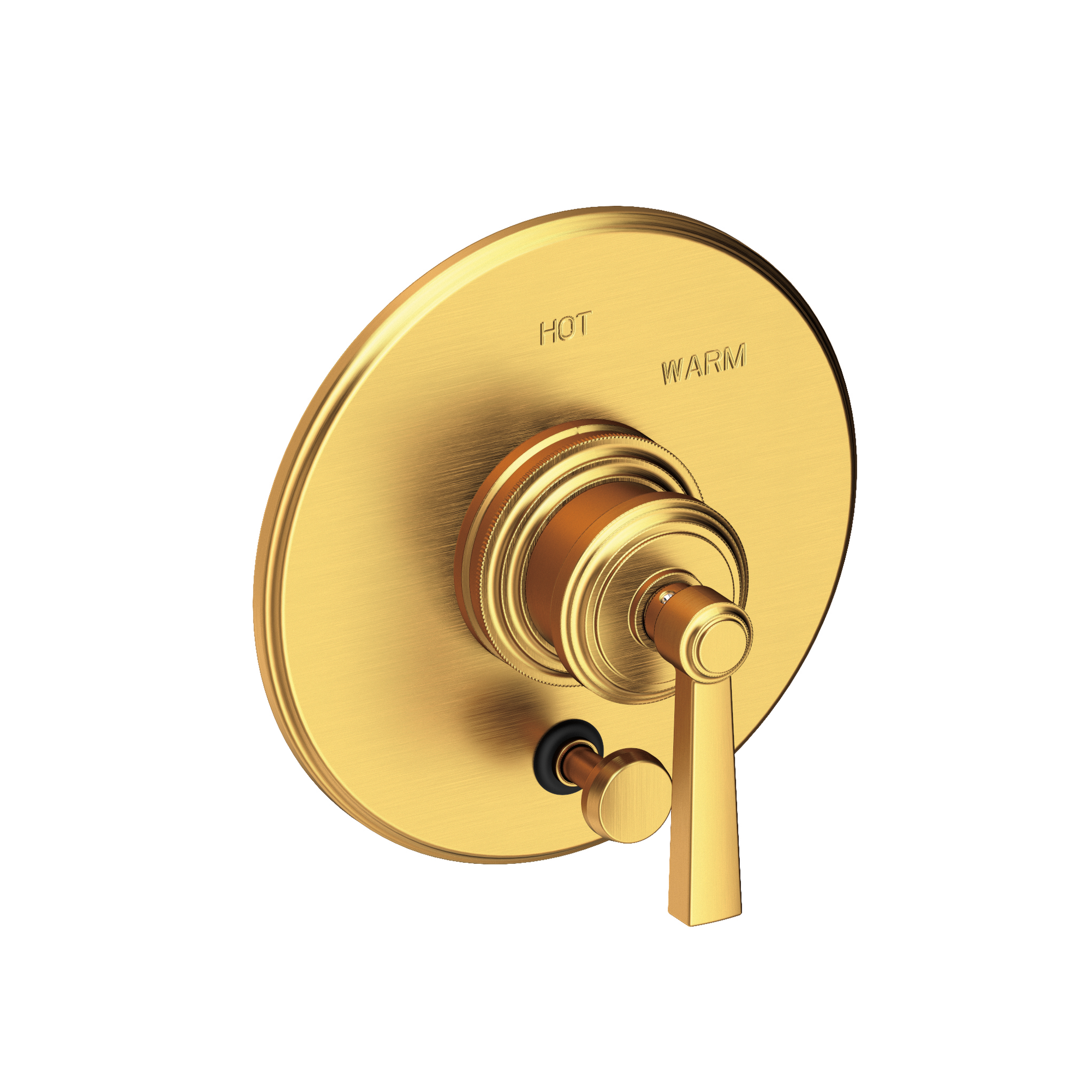 Newport Brass Miro Balanced Pressure Tub & Shower Diverter Plate with Handle