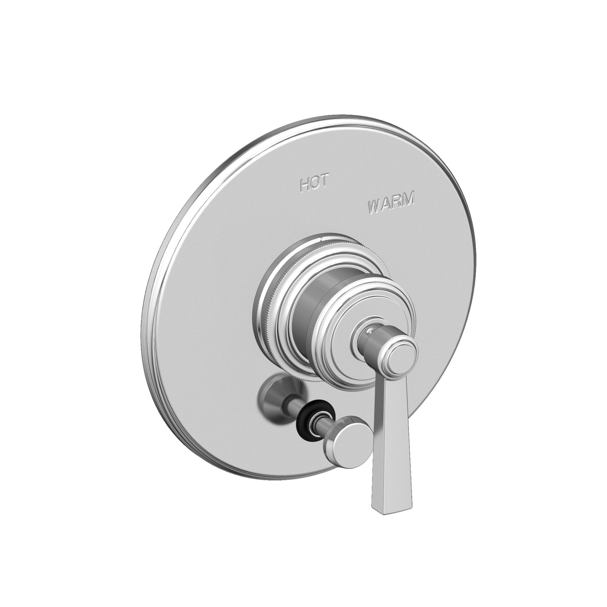 Newport Brass Miro Balanced Pressure Tub & Shower Diverter Plate with Handle